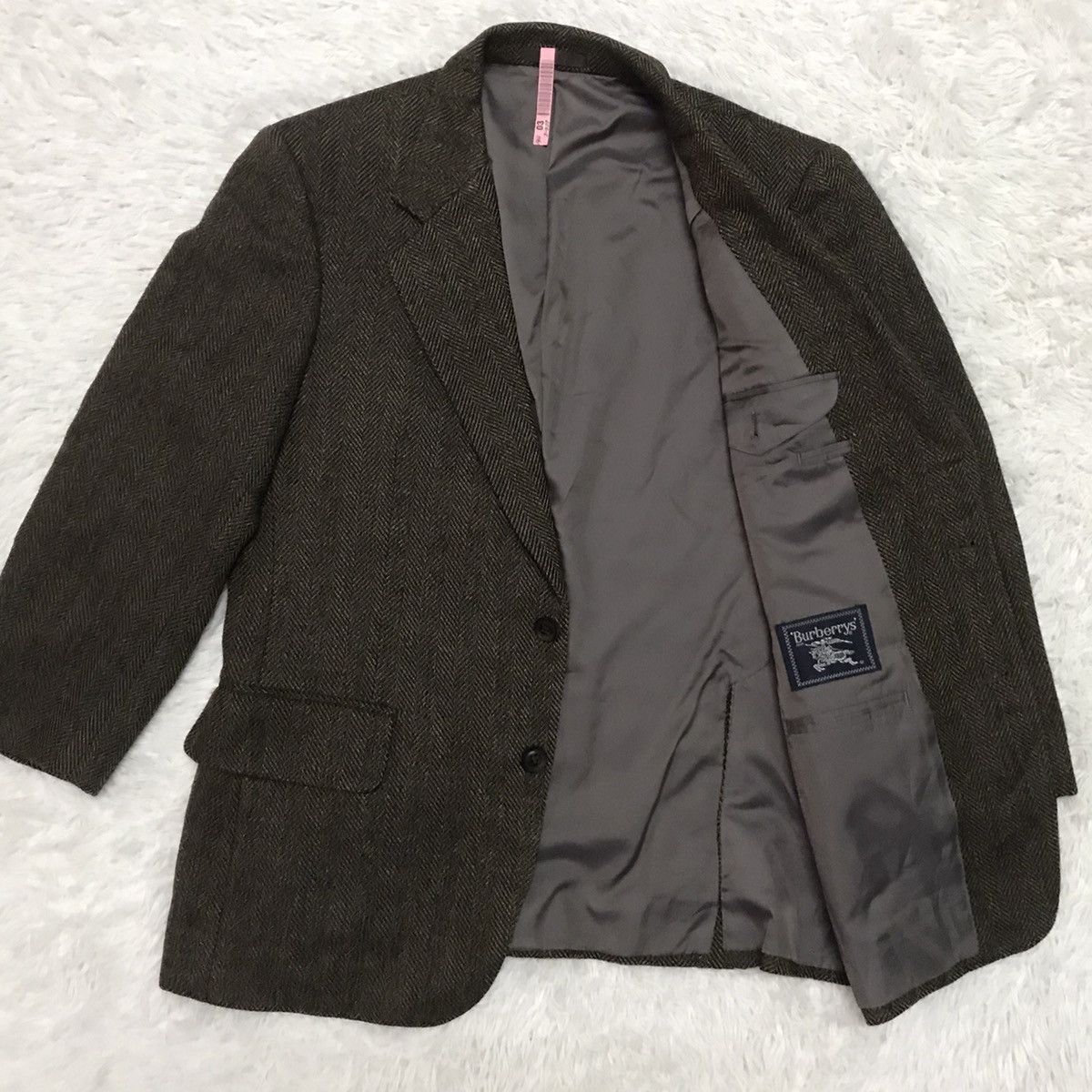 Burberry Burberrys Wool Blazer Coat Jacket Size US S / EU 44-46 / 1 - 12 Thumbnail