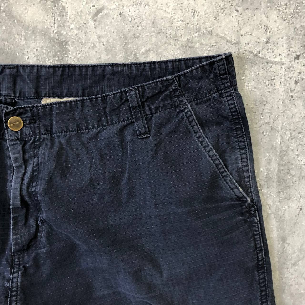 Carhartt Wip Vintage Carhartt Cargo Trashed Shorts Faded Blue Size W40 Size US 40 / EU 56 - 5 Thumbnail