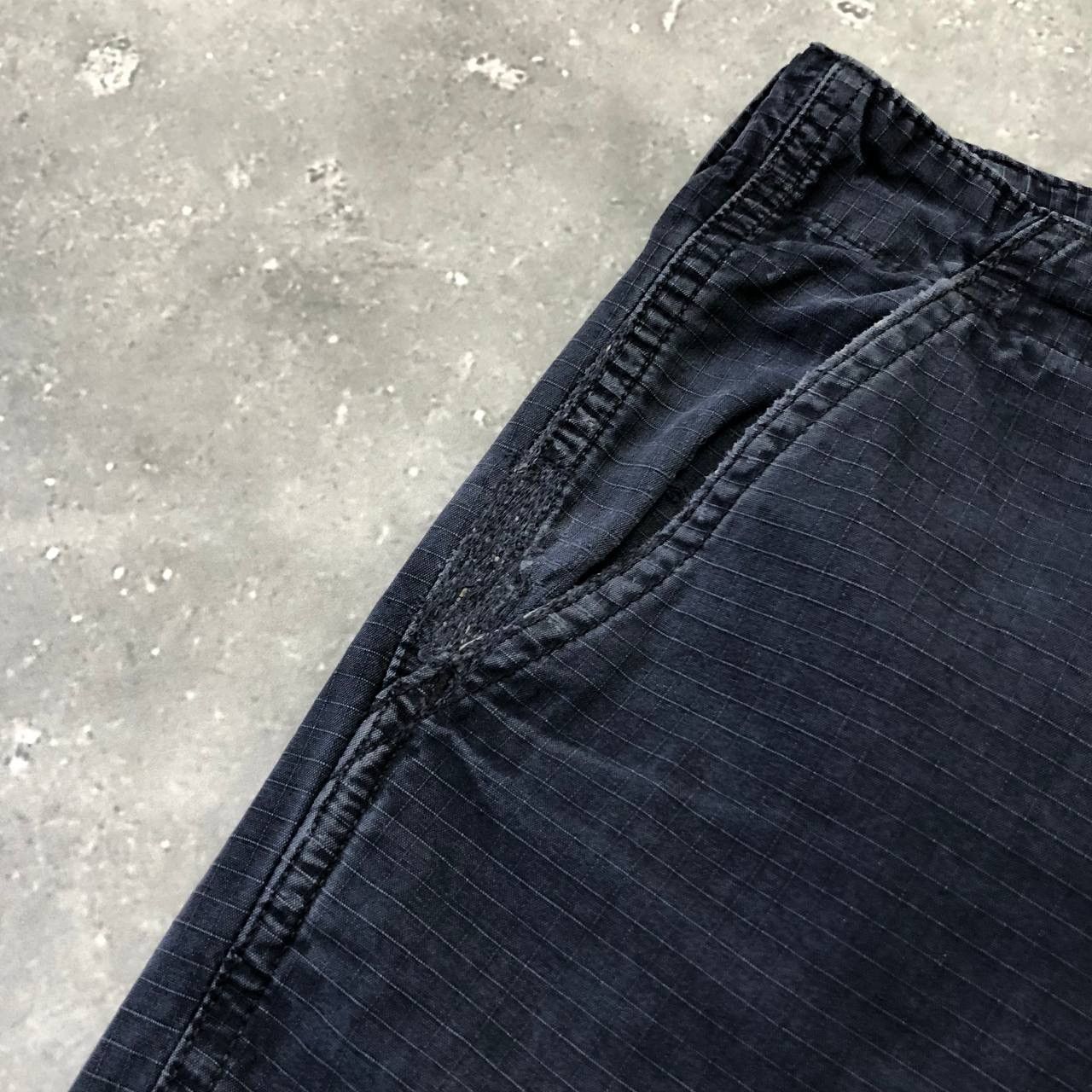 Carhartt Wip Vintage Carhartt Cargo Trashed Shorts Faded Blue Size W40 Size US 40 / EU 56 - 8 Thumbnail