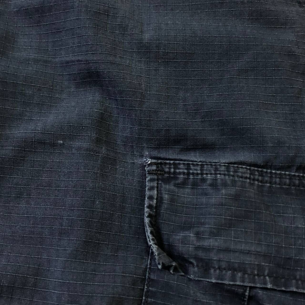 Carhartt Wip Vintage Carhartt Cargo Trashed Shorts Faded Blue Size W40 Size US 40 / EU 56 - 12 Thumbnail
