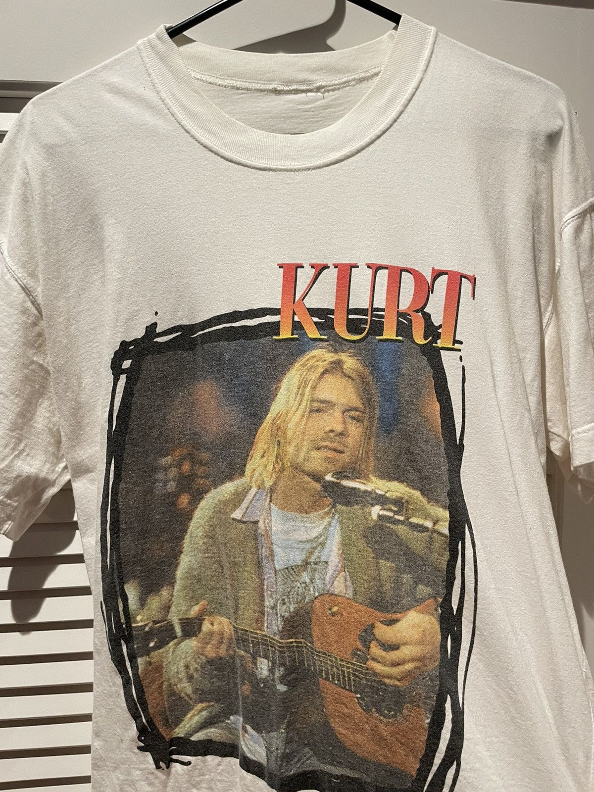 Nirvana × Vintage Vintage Nirvana/ Kurt Cobain Shirt Size US L / EU 52-54 / 3 - 1 Thumbnail