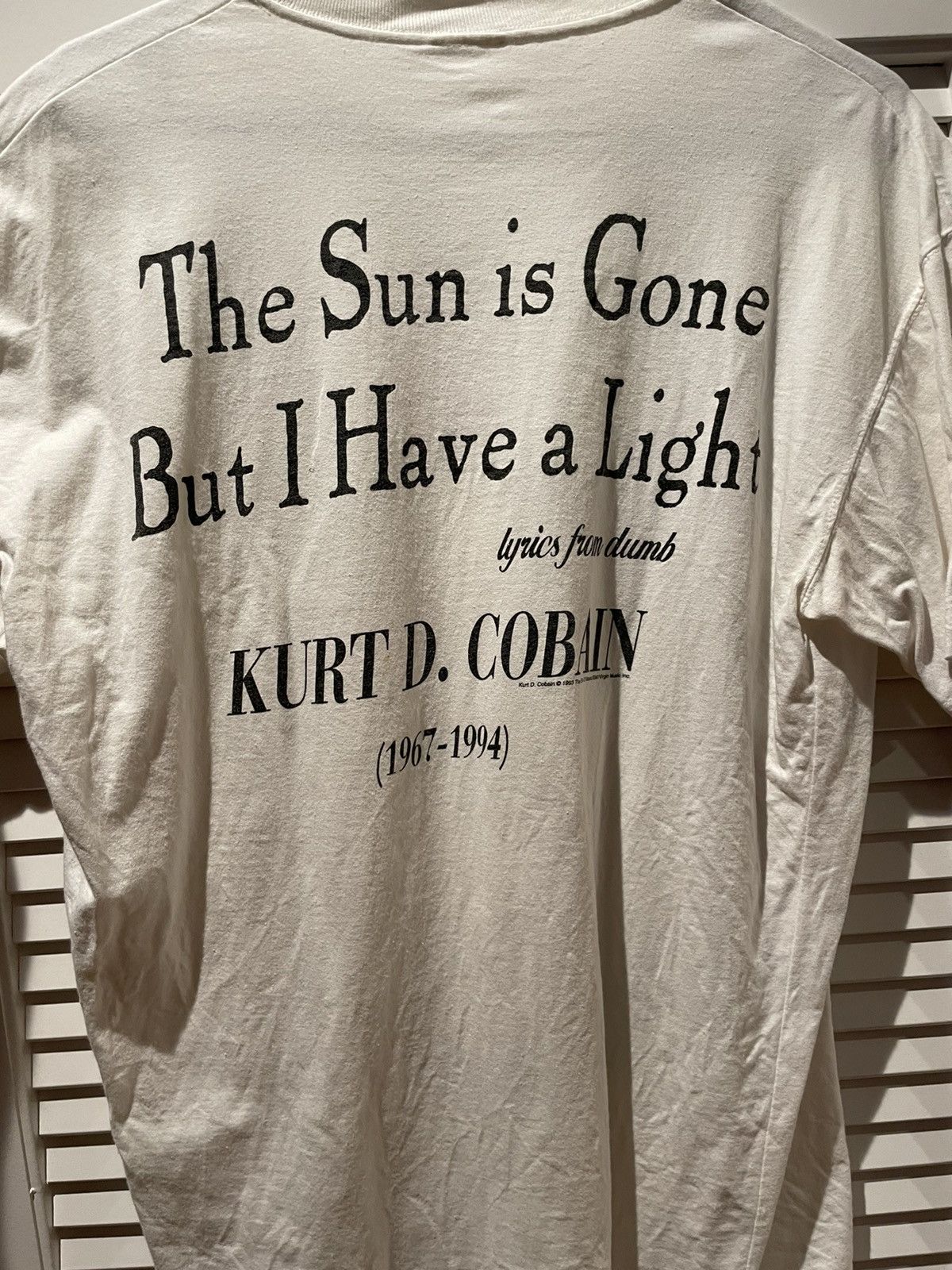 Nirvana × Vintage Vintage Nirvana/ Kurt Cobain Shirt Size US L / EU 52-54 / 3 - 2 Thumbnail