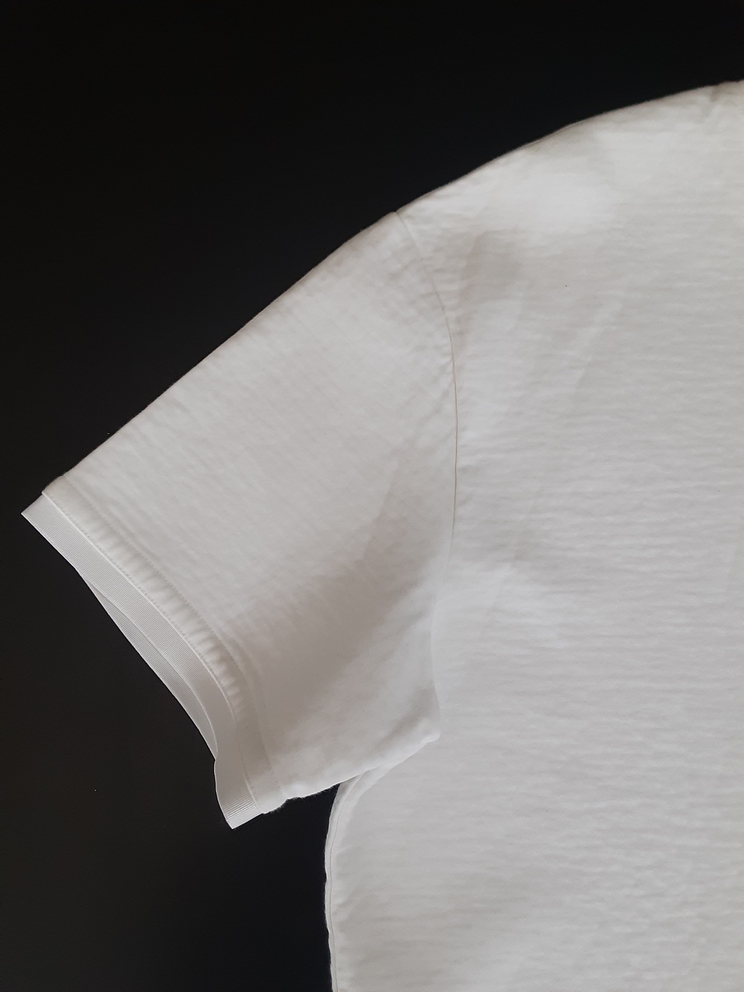 Balenciaga Balenciaga white neoprene shirt Size US L / EU 52-54 / 3 - 5 Thumbnail