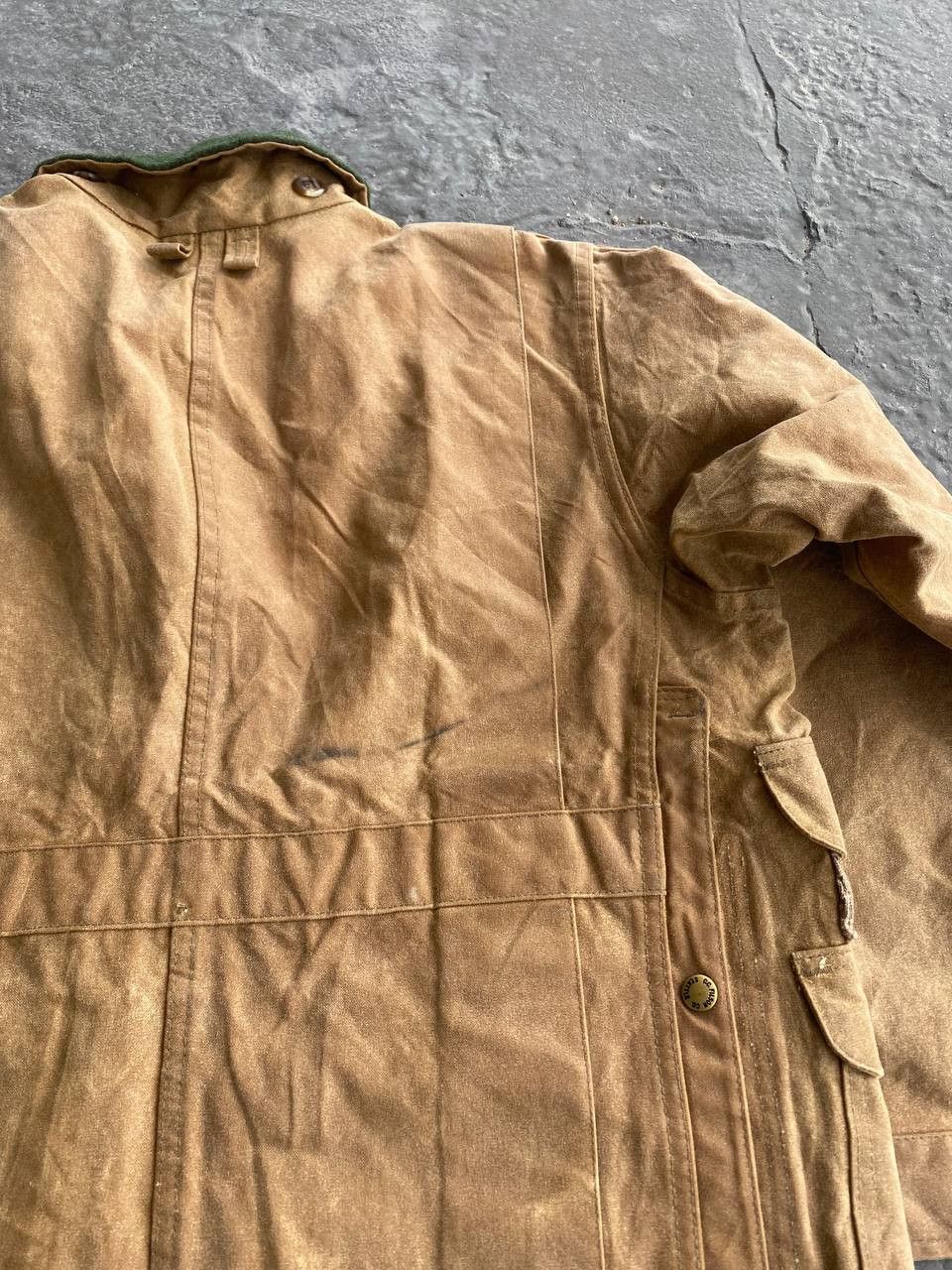 Filson Vintage Filson Waxed Canvas Hunting Tin Cloth Jacket Size US L / EU 52-54 / 3 - 12 Thumbnail