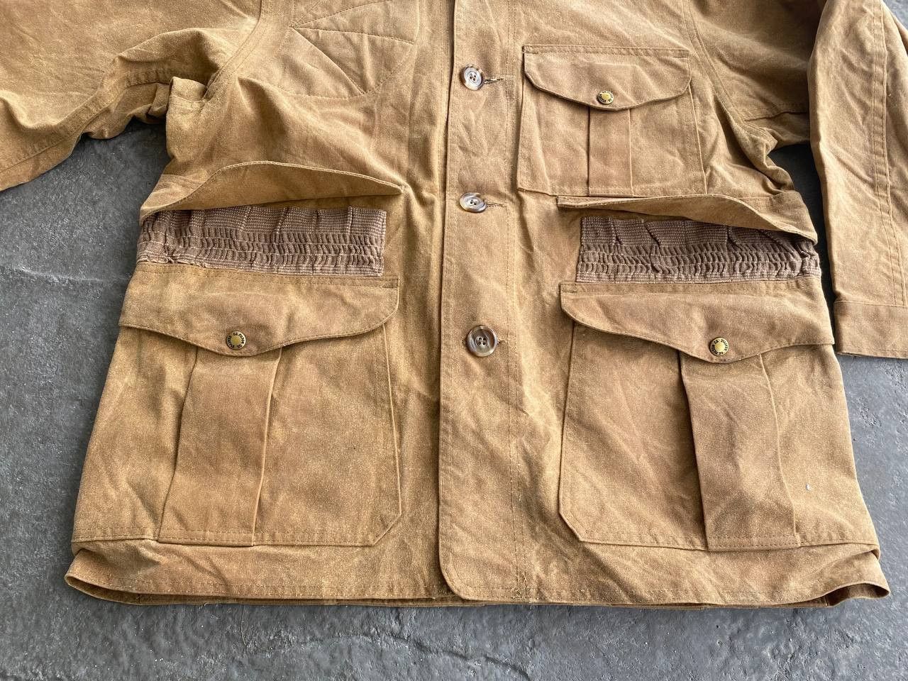 Filson Vintage Filson Waxed Canvas Hunting Tin Cloth Jacket Size US L / EU 52-54 / 3 - 11 Thumbnail