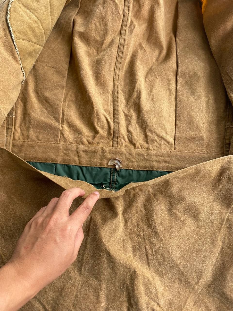 Filson Vintage Filson Waxed Canvas Hunting Tin Cloth Jacket Size US L / EU 52-54 / 3 - 15 Thumbnail