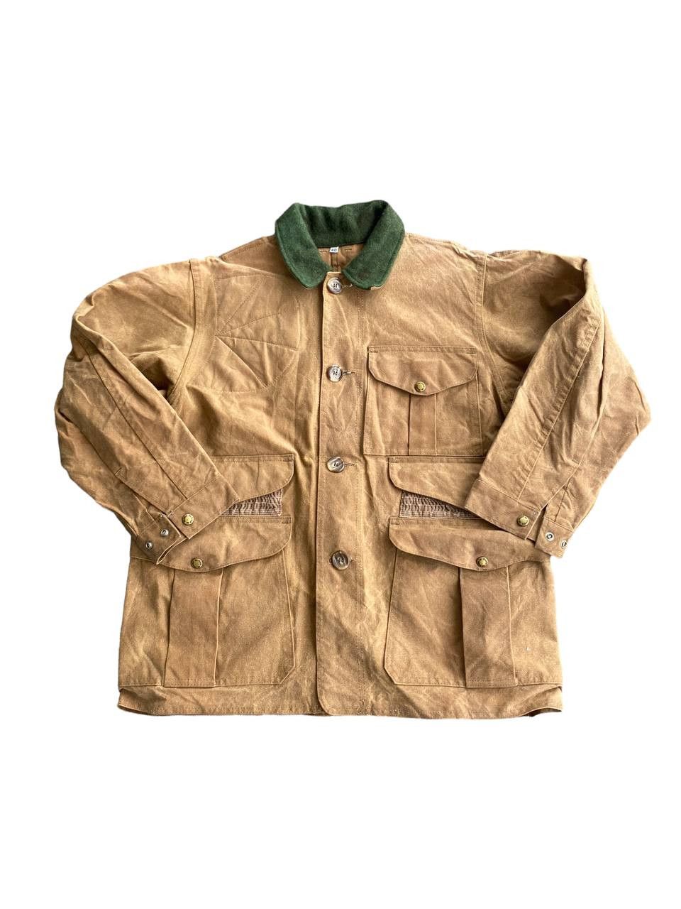 Filson Vintage Filson Waxed Canvas Hunting Tin Cloth Jacket Size US L / EU 52-54 / 3 - 1 Thumbnail