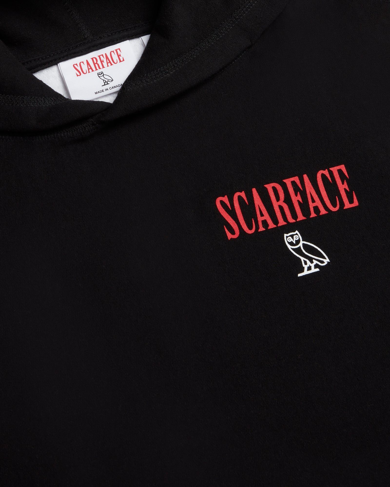 Drake OVO X SCARFACE BLACK HOODIE - XXL Size US XXL / EU 58 / 5 - 6 Thumbnail