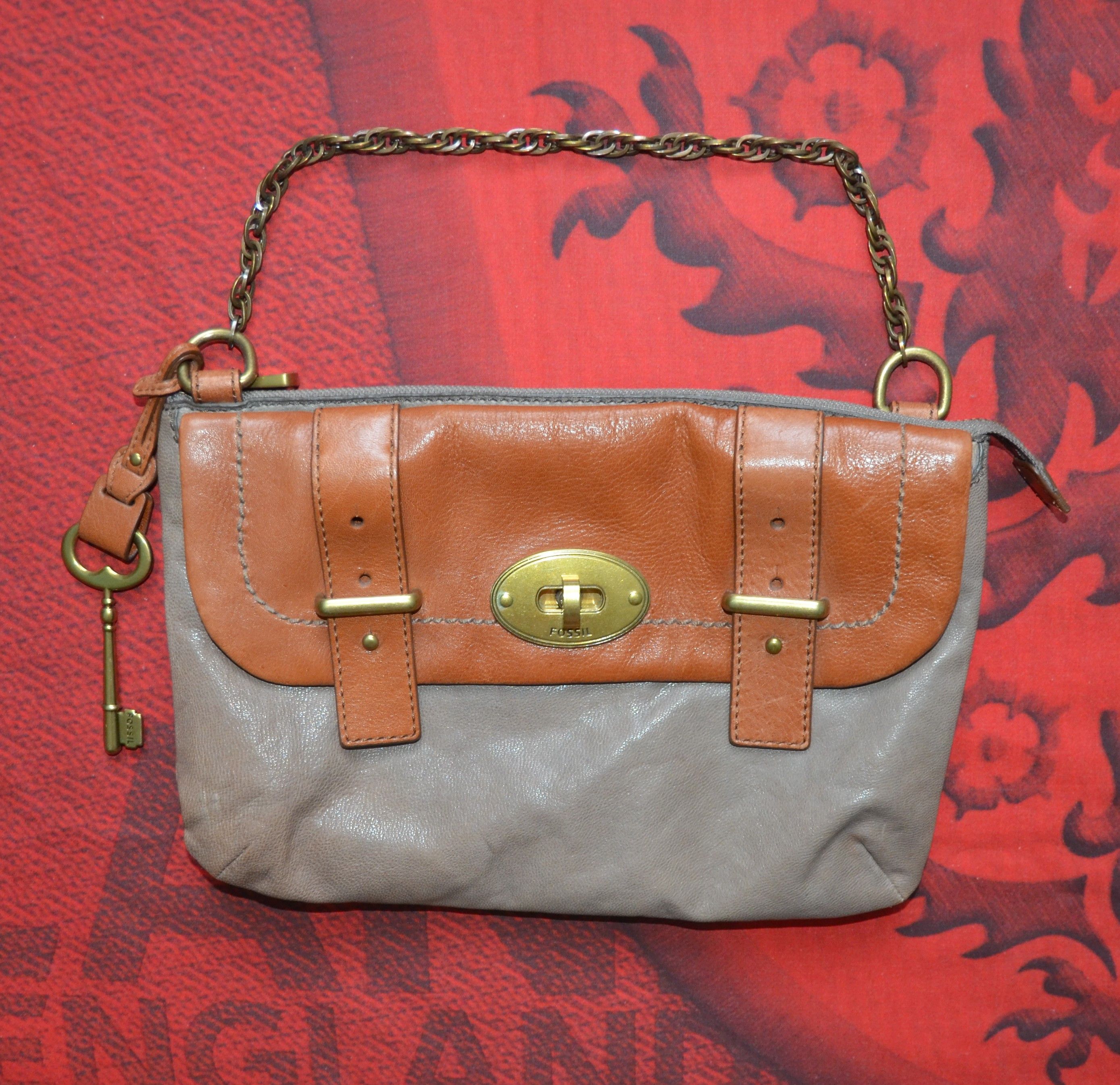 Fossil red backpack red cow hide leather medium Catalina 2.0 Phone Crossbody | Lodis main image 2