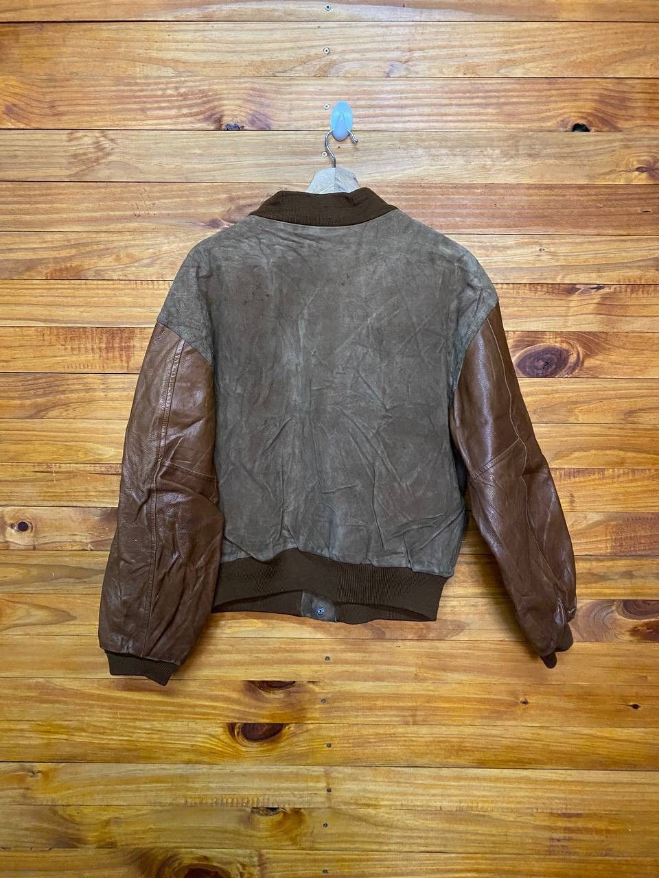 BIGI Vintage 80s Bigi Japan Varsity Leathers Jacket Size US L / EU 52-54 / 3 - 5 Thumbnail