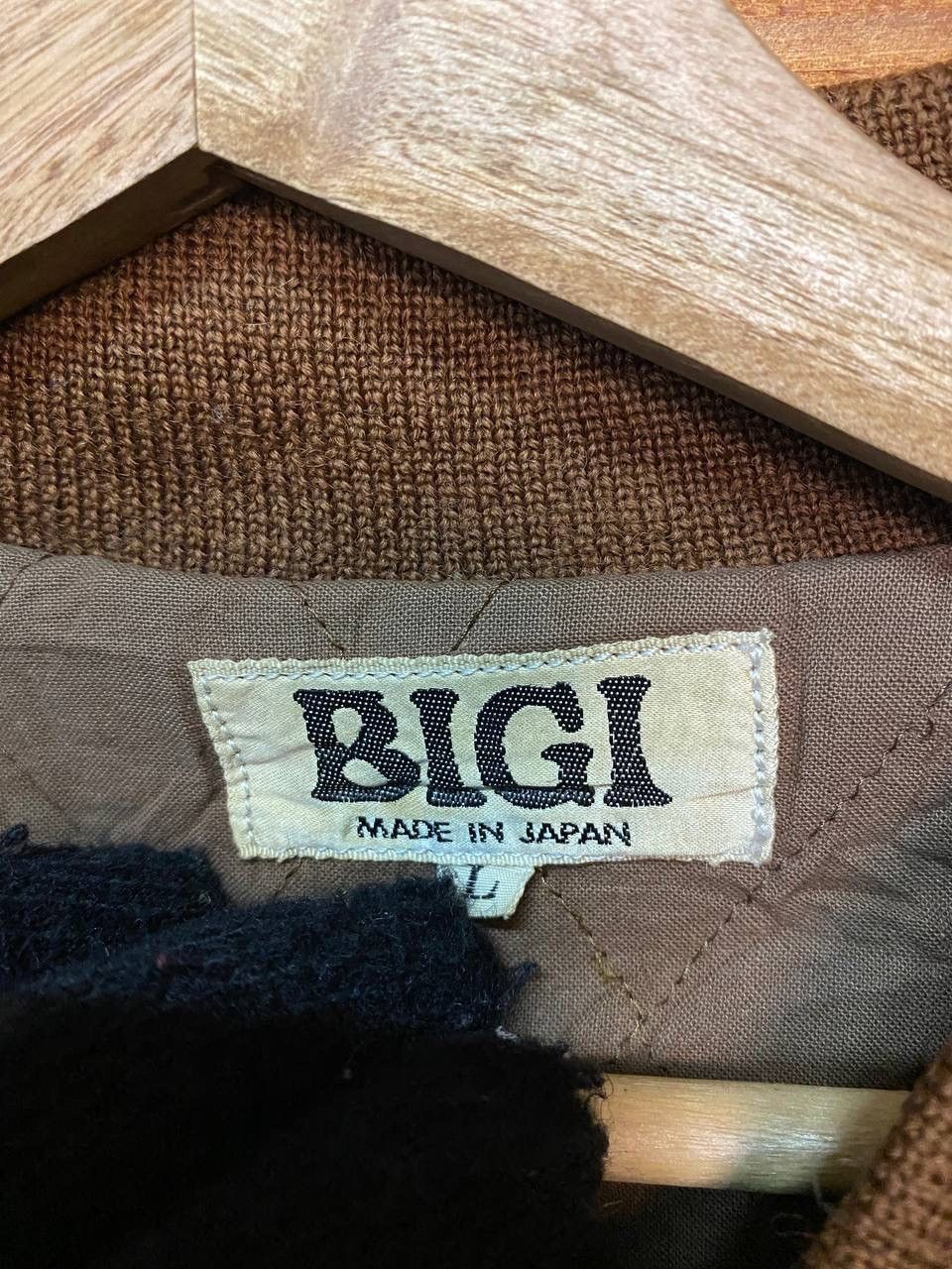 BIGI Vintage 80s Bigi Japan Varsity Leathers Jacket Size US L / EU 52-54 / 3 - 6 Thumbnail