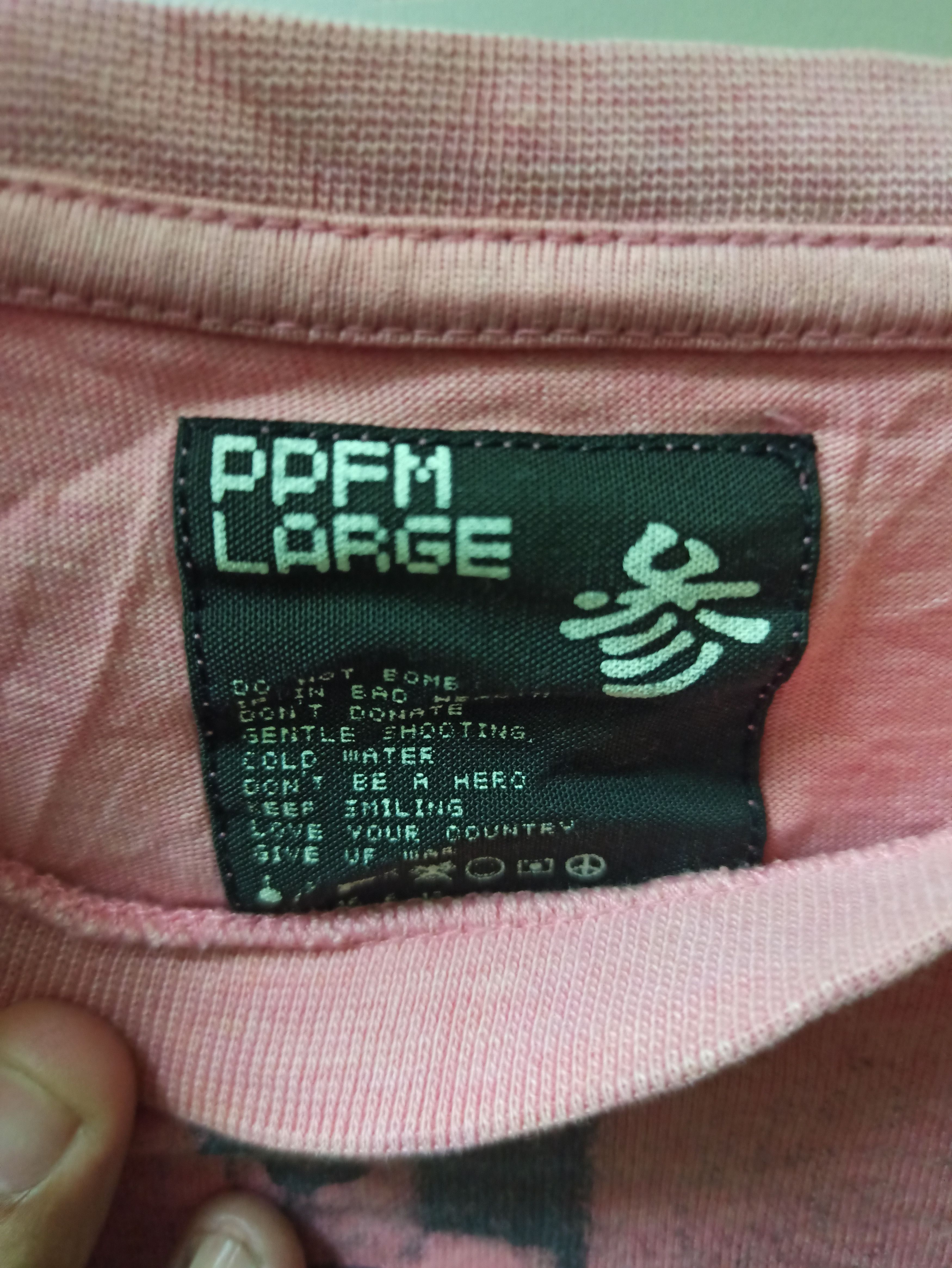 PPFM PPFM PROTES OR RUN T SHIRT Size US M / EU 48-50 / 2 - 3 Thumbnail