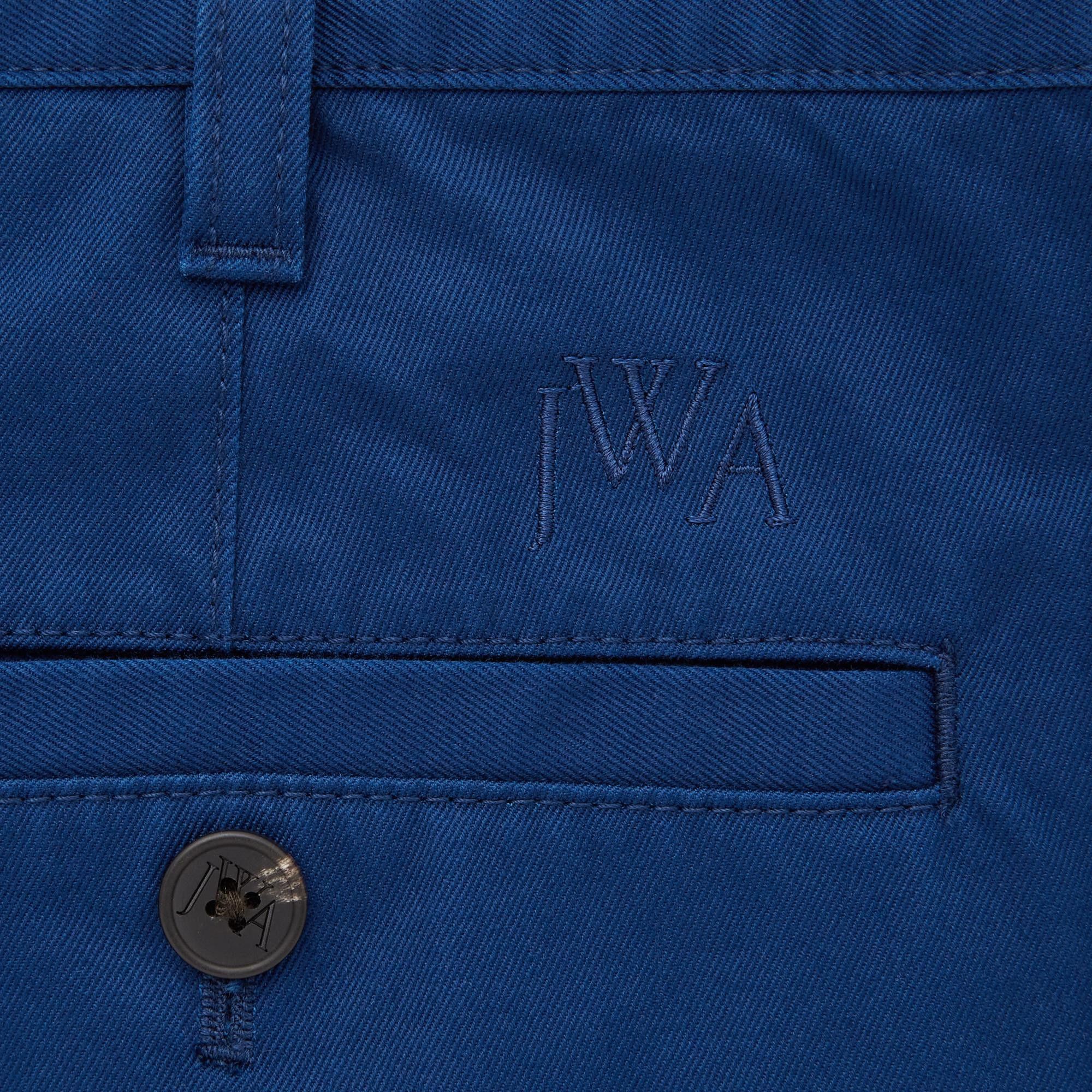 JW Anderson × Uniqlo Small Blue Roll-Up Shorts Sea Chinos Button Strap 29 30 31 Size US 30 / EU 46 - 2 Thumbnail