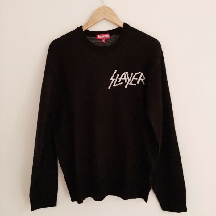 Supreme Supreme x Slayer sweater Size US M / EU 48-50 / 2 - 4 Preview