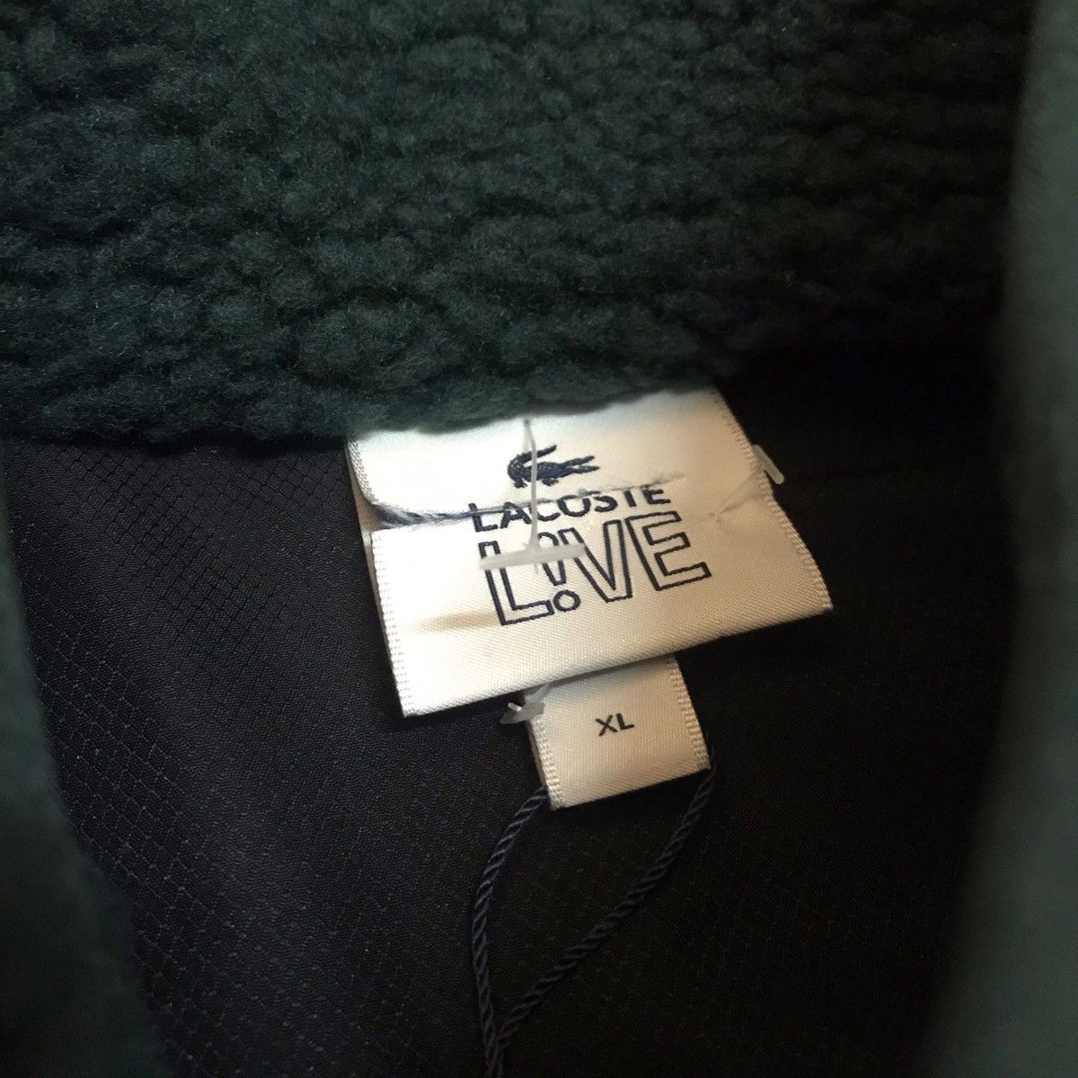 🔥 Lacoste Live classic fleece vest sweater