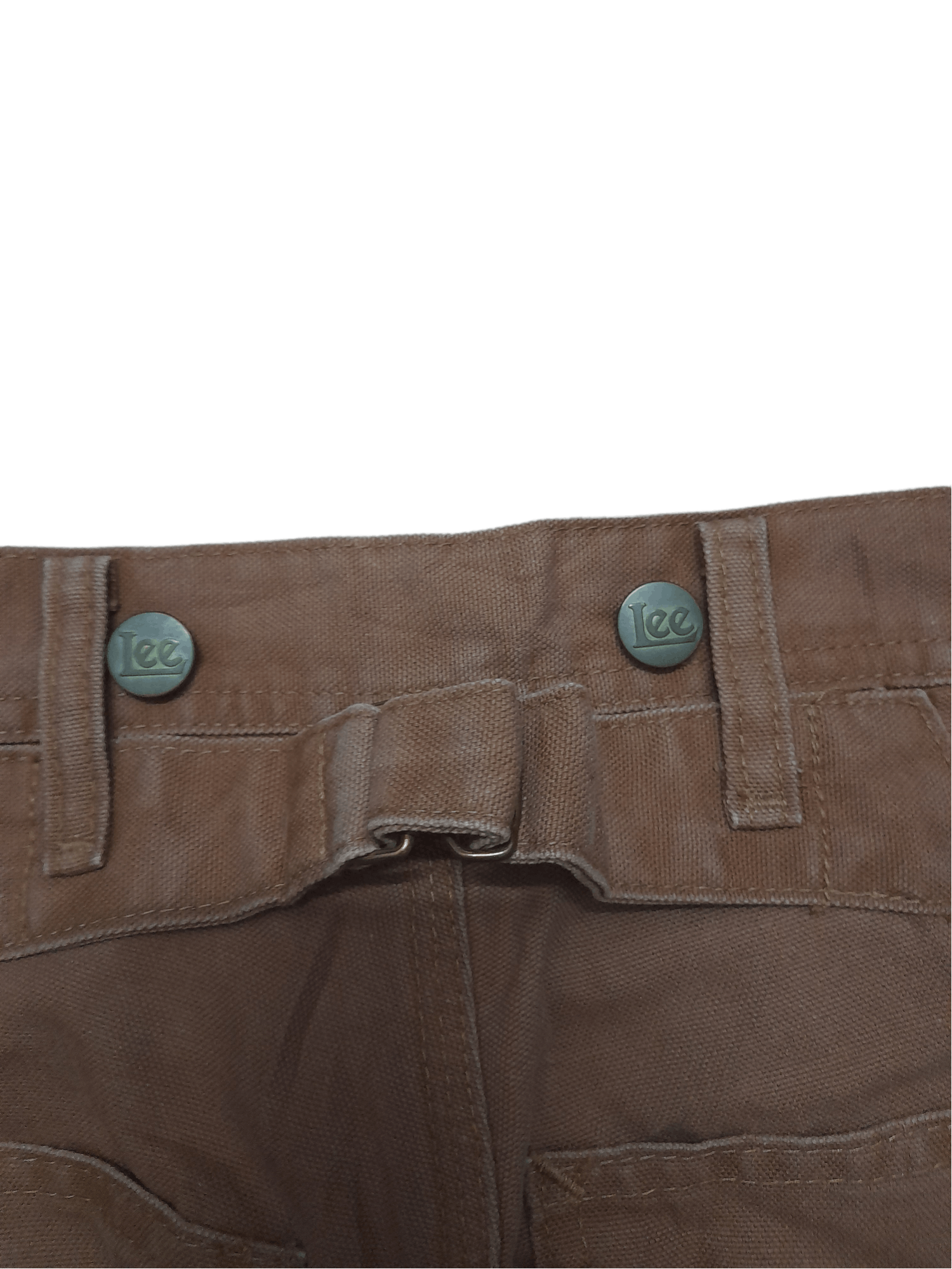 90s LEE Carpenter Duck Canvas Suspender Pant (E155)