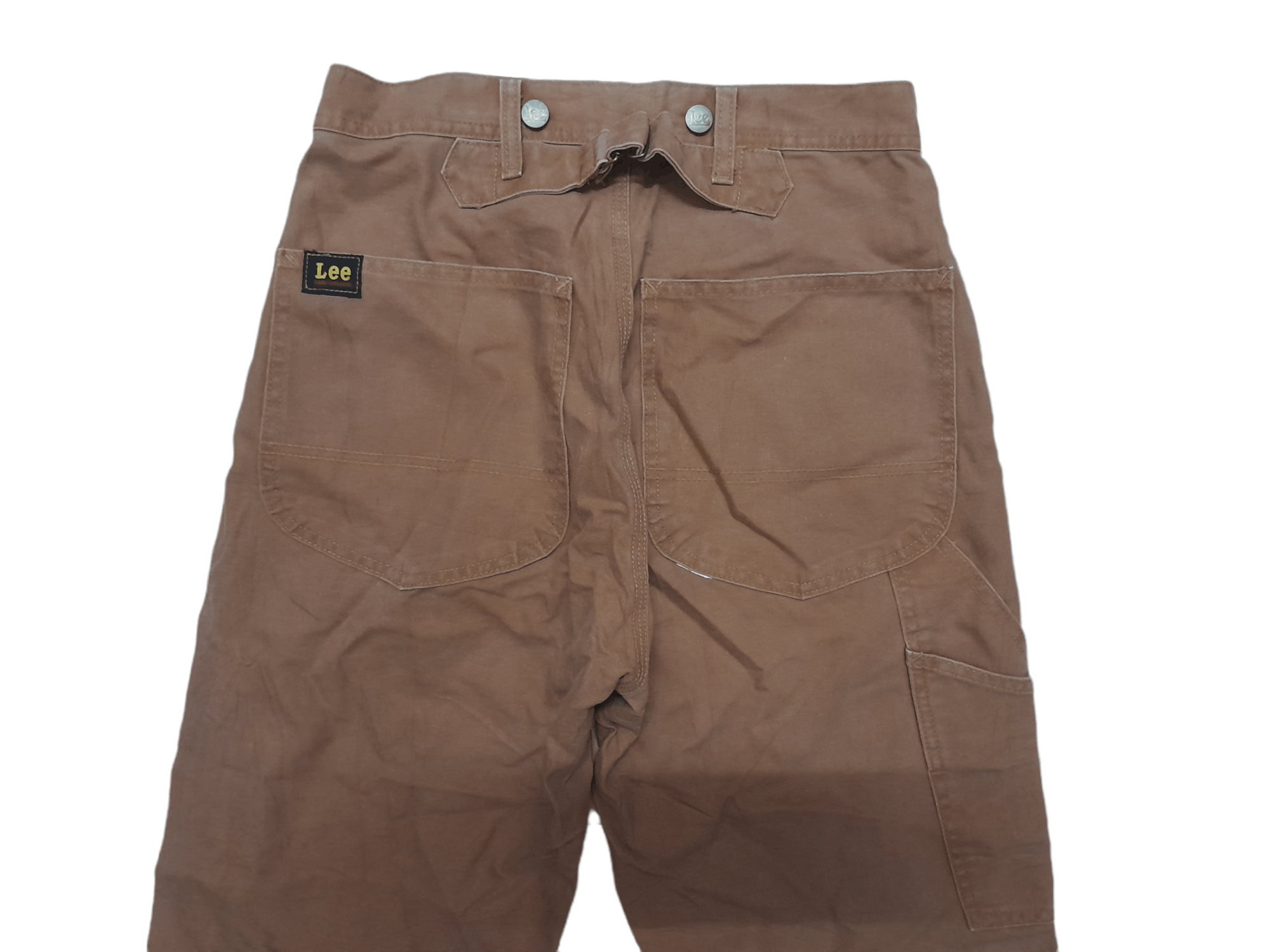90s LEE Carpenter Duck Canvas Suspender Pant (E155)