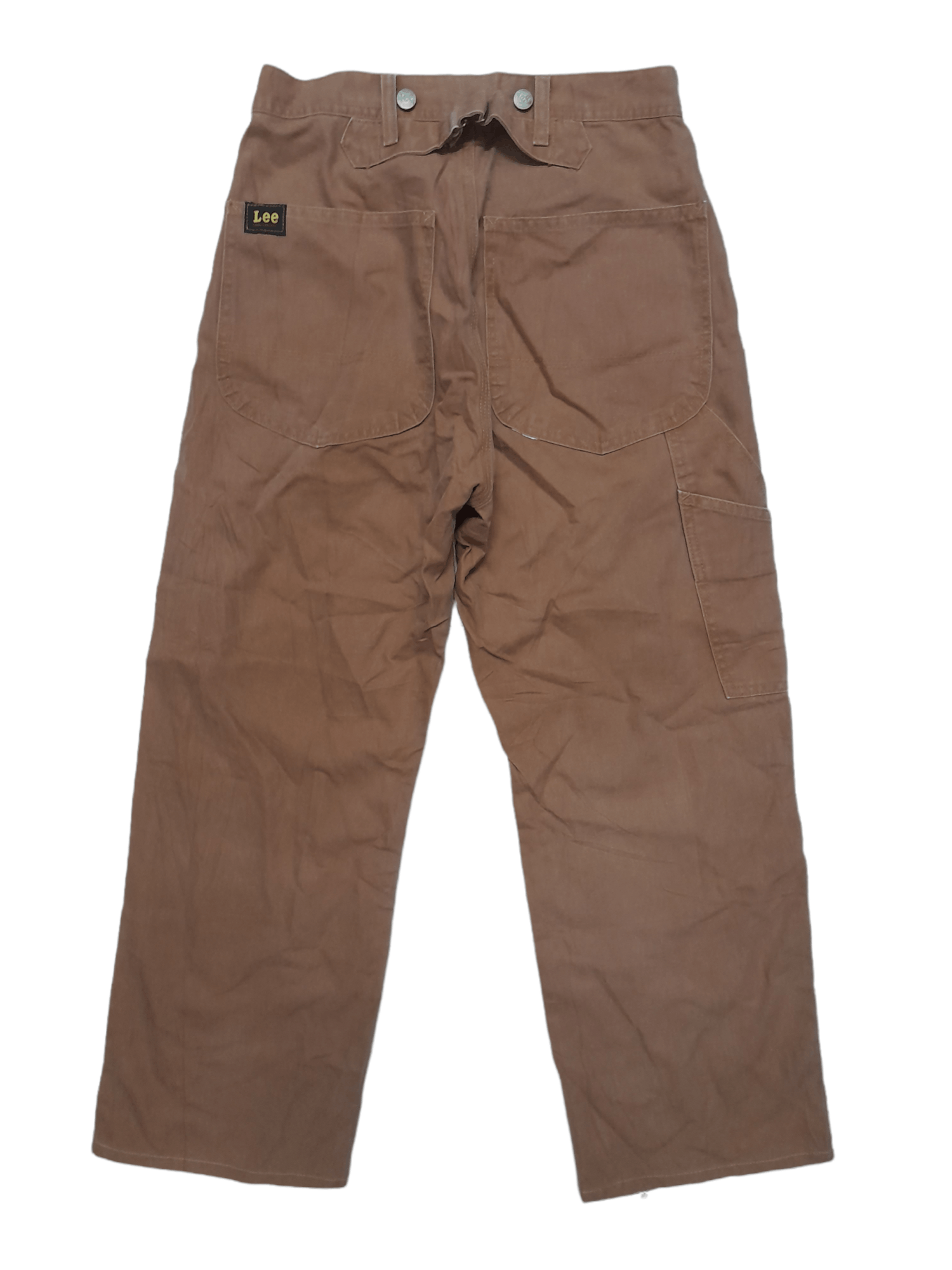 90s LEE Carpenter Duck Canvas Suspender Pant (E155)