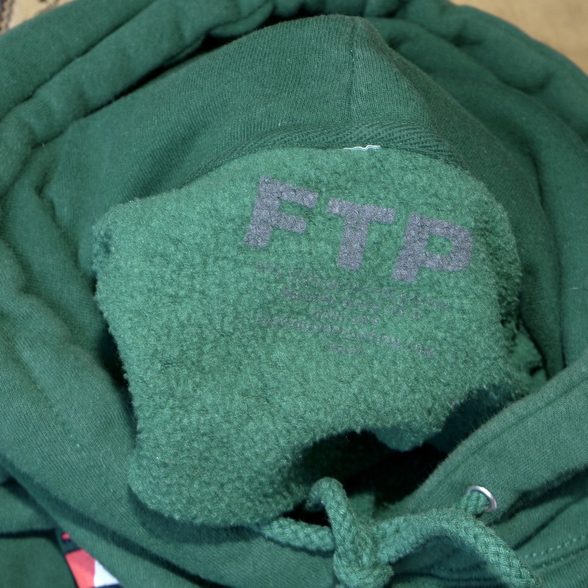 Fuck The Population Fuck The Population FTP American Flag Green Hoodie Sz Large Size US L / EU 52-54 / 3 - 4 Thumbnail
