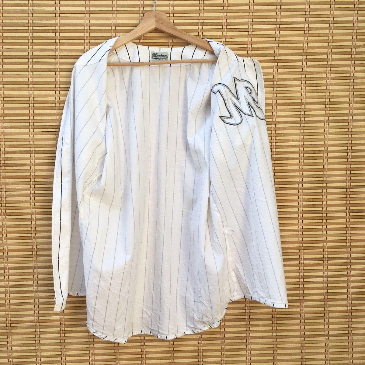 Chalk Line × Vintage Vintage MARINES Stripes Jersey Size US L / EU 52-54 / 3 - 3 Thumbnail