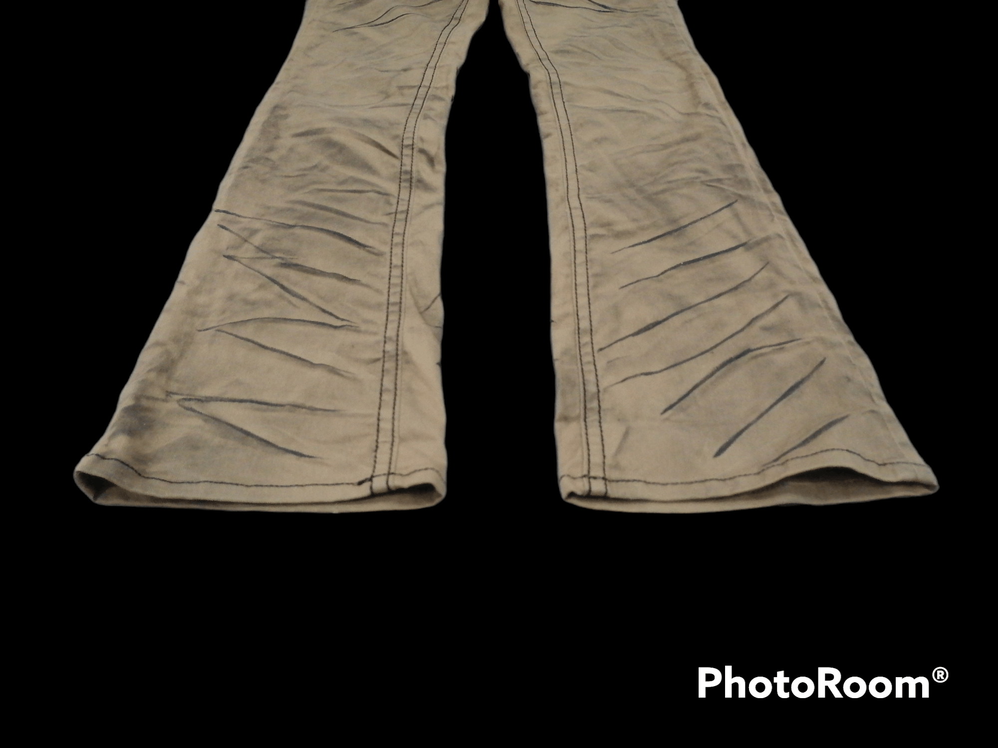 Japanese Brand Flare Jeans Xfrm Smoke Erd Denim Pants Size US 28 / EU 44 - 2 Thumbnail