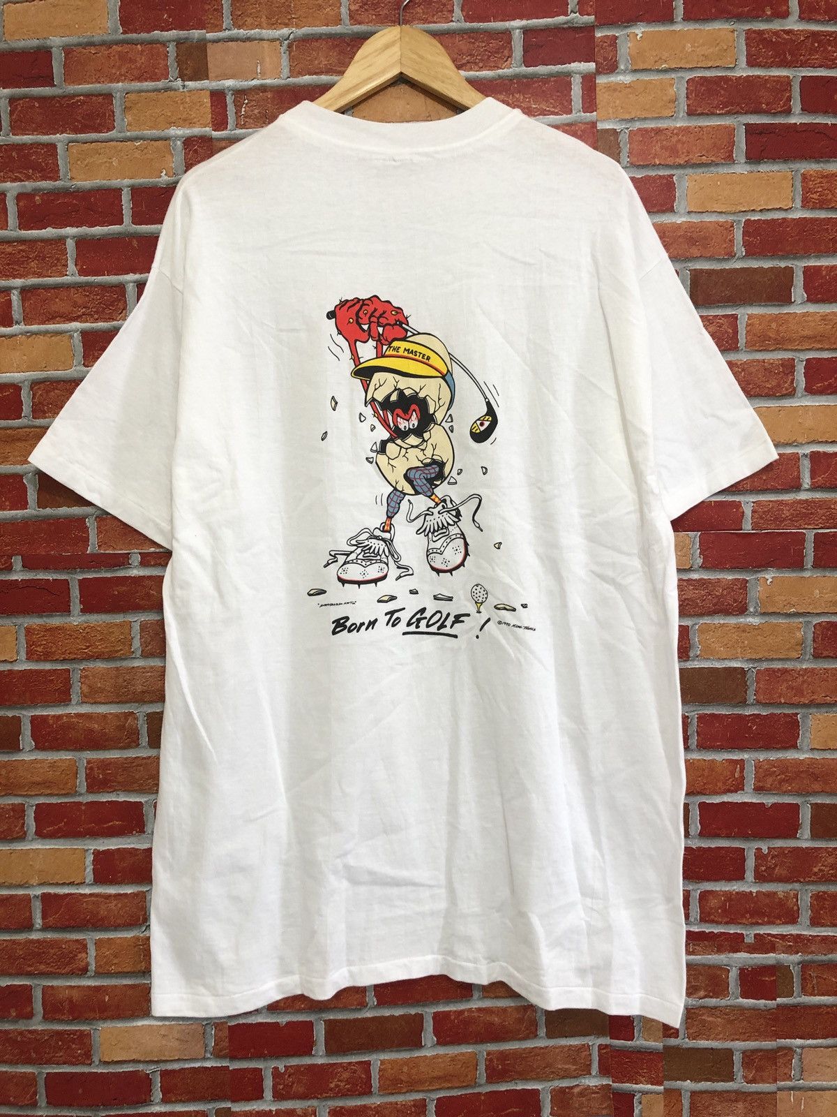 Vintage Vintage Marc Thomas Ground Zero Studios Scramble Art T-Shirt Size US XL / EU 56 / 4 - 1 Thumbnail