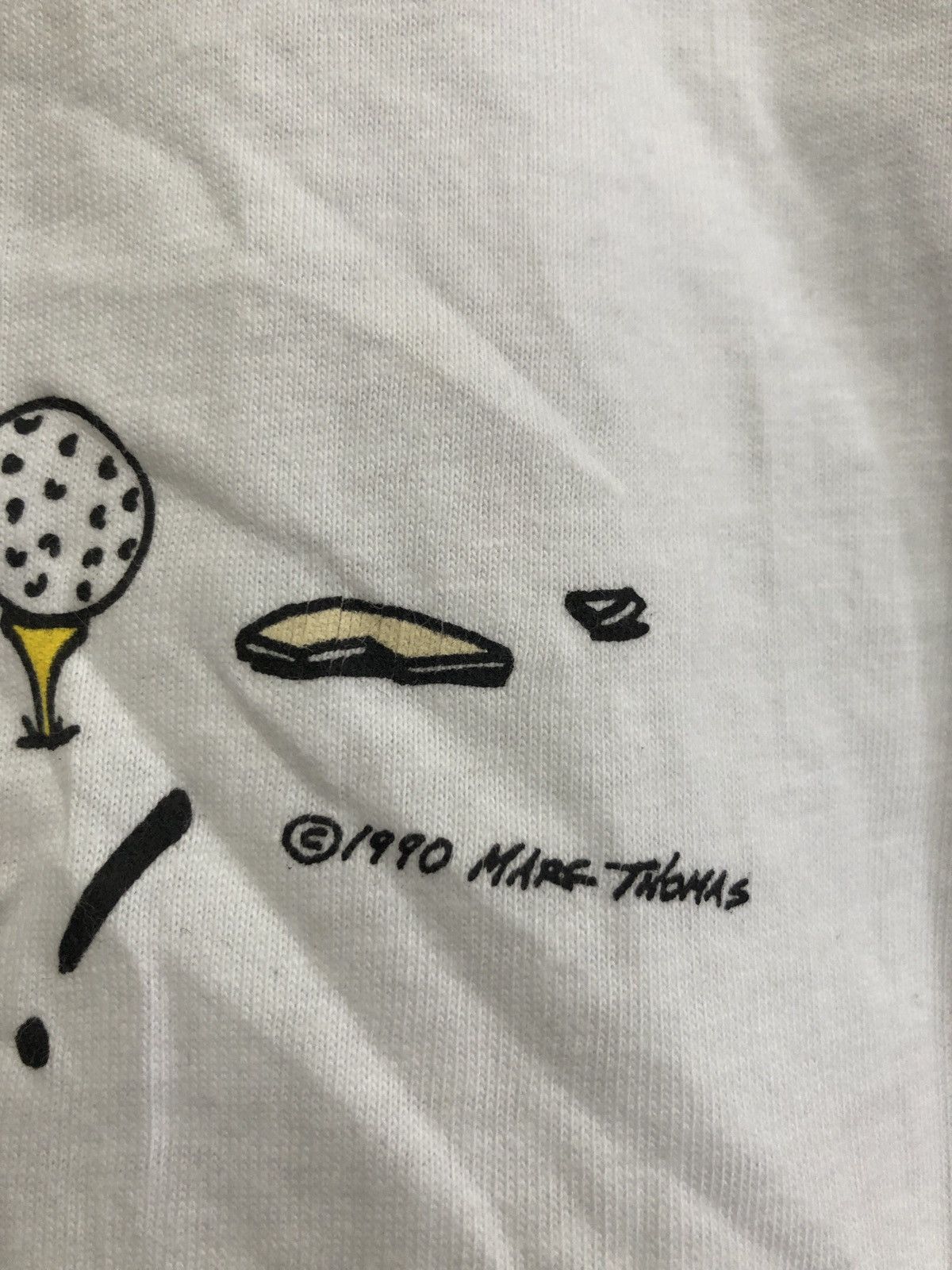 Vintage Vintage Marc Thomas Ground Zero Studios Scramble Art T-Shirt Size US XL / EU 56 / 4 - 4 Thumbnail
