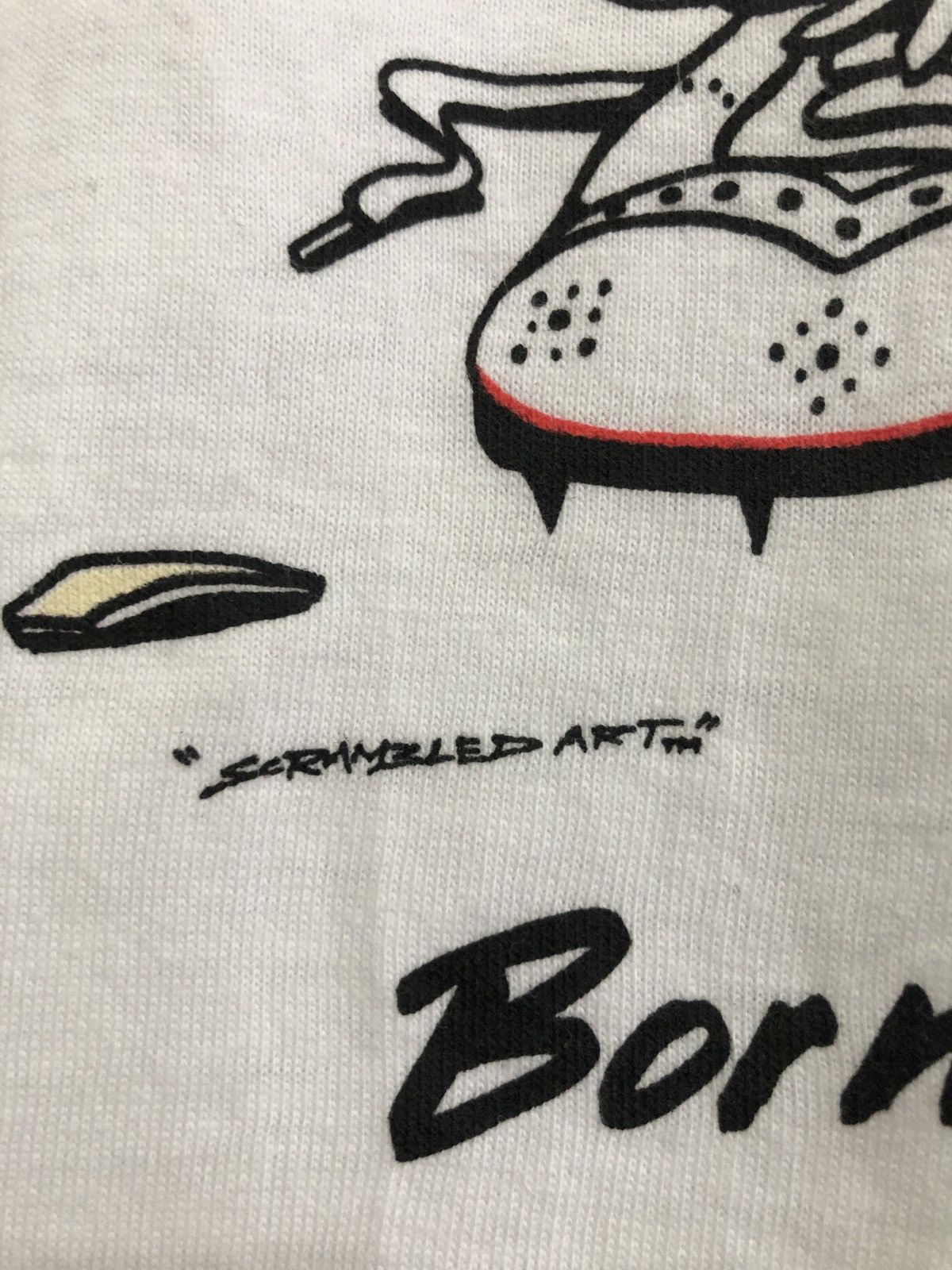 Vintage Vintage Marc Thomas Ground Zero Studios Scramble Art T-Shirt Size US XL / EU 56 / 4 - 3 Thumbnail