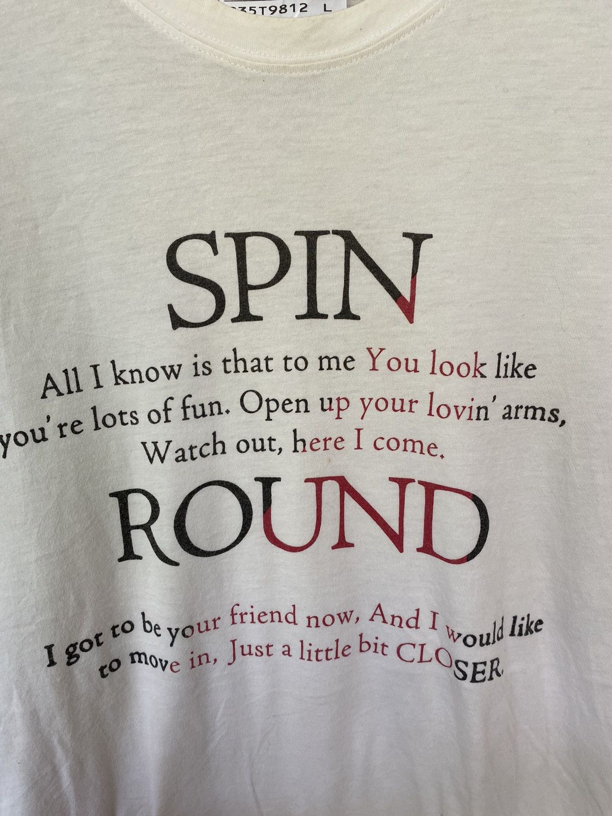 Japanese Brand × Katharine Hamnett London Vtg Hamnett poem tee Size US M / EU 48-50 / 2 - 5 Thumbnail