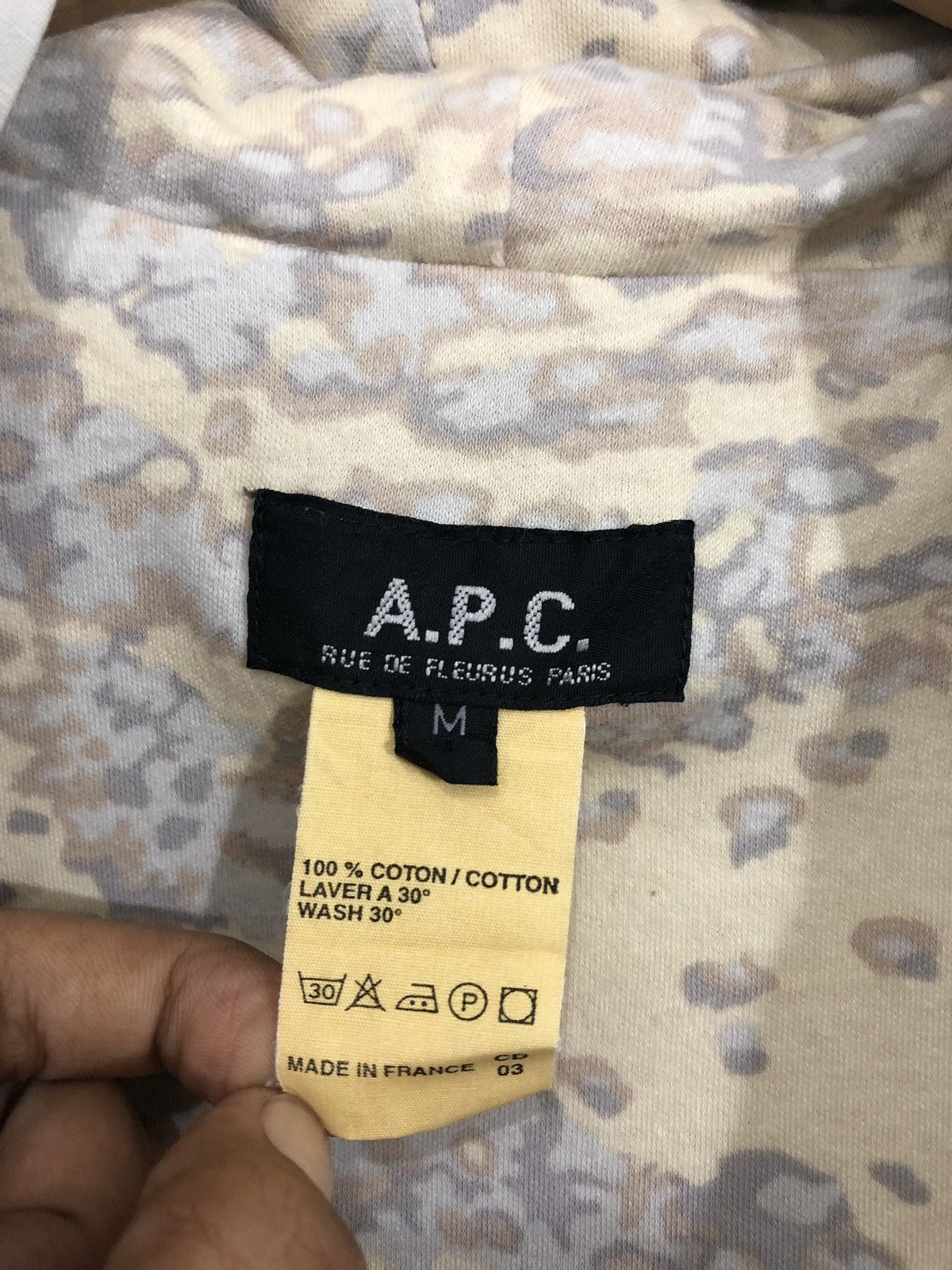 A.P.C. A.P.C Hoodie Jacket Size US M / EU 48-50 / 2 - 4 Thumbnail