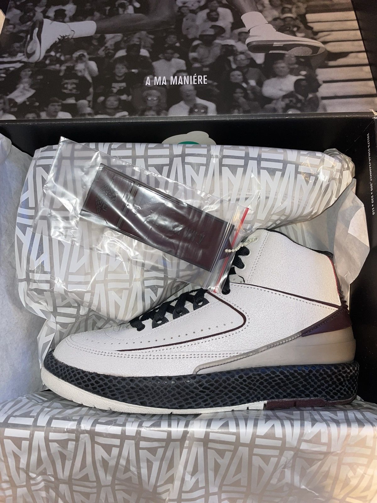 A Ma Maniere × Jordan Brand × Nike Air Jordan 2 Retro x A Ma Maniére Airness - Size 5.5 Size US 5.5 / EU 38 - 1 Thumbnail