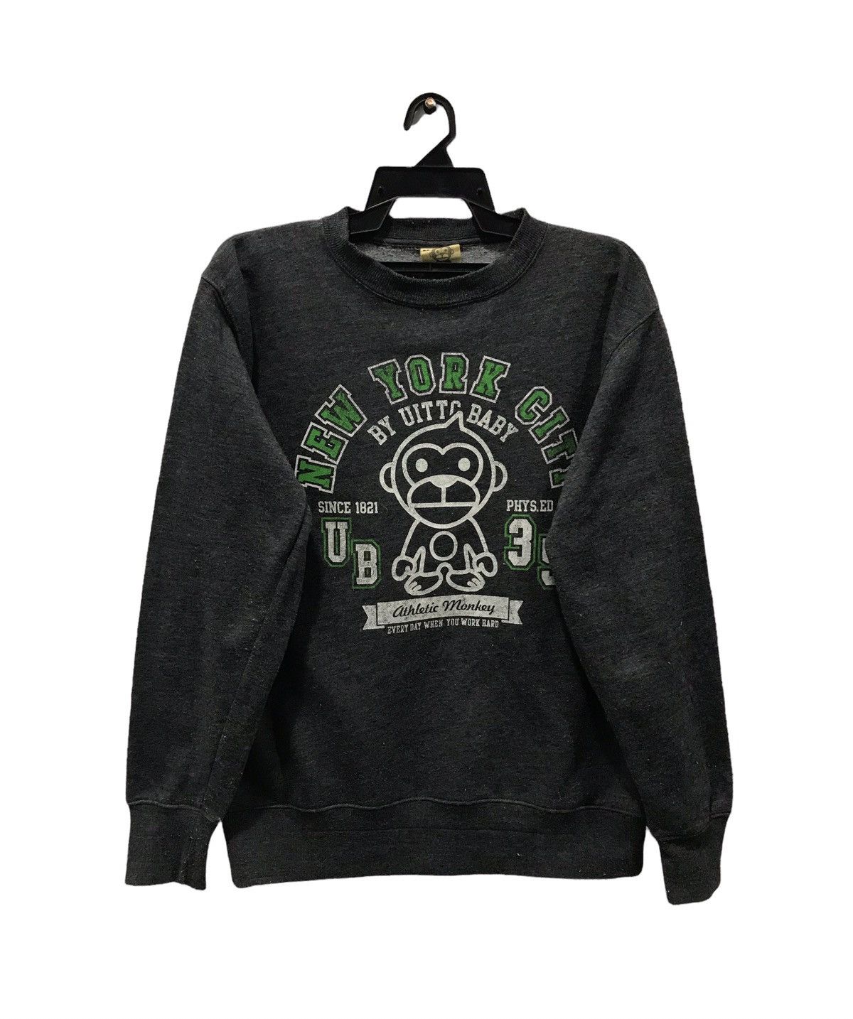 Japanese Brand UITTG BABY ATHLETIC MONKEY SWEATSHIRT Size US M / EU 48-50 / 2 - 1 Thumbnail