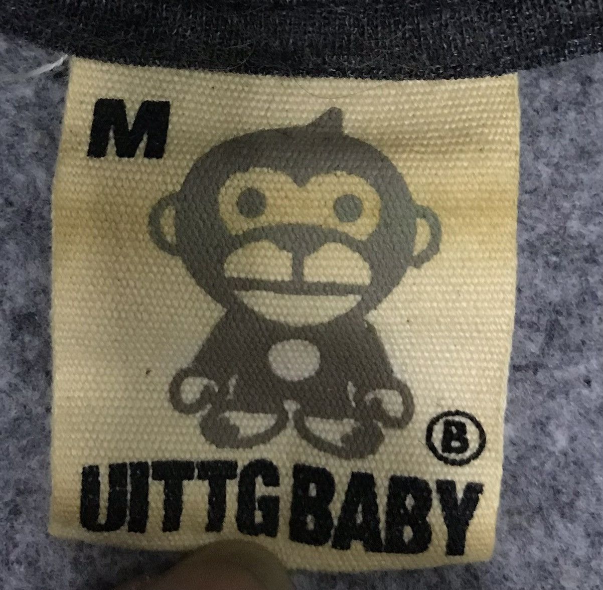 Japanese Brand UITTG BABY ATHLETIC MONKEY SWEATSHIRT Size US M / EU 48-50 / 2 - 7 Thumbnail