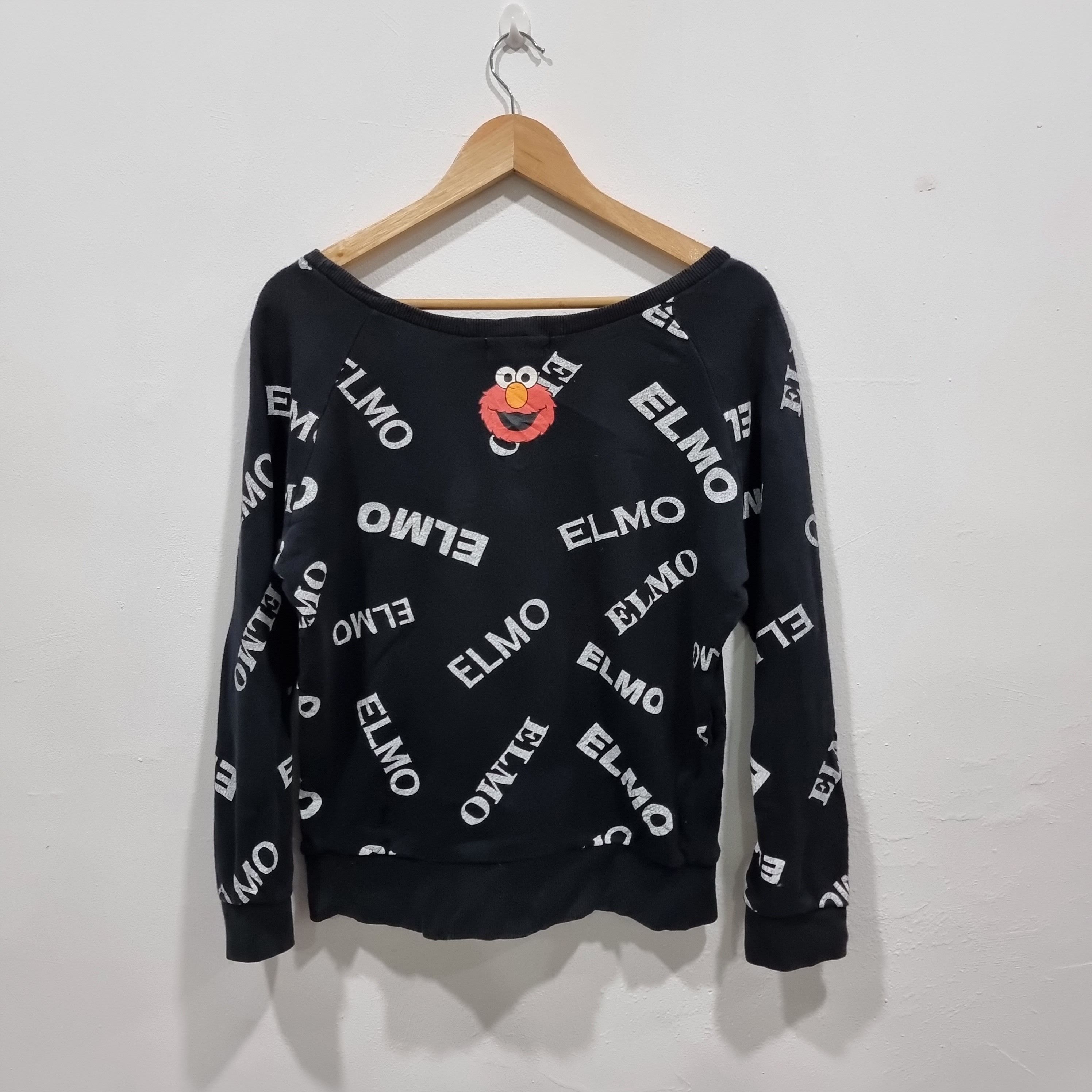 Cartoon Network Over print Sasame Street women Size ONE SIZE - 2 Thumbnail