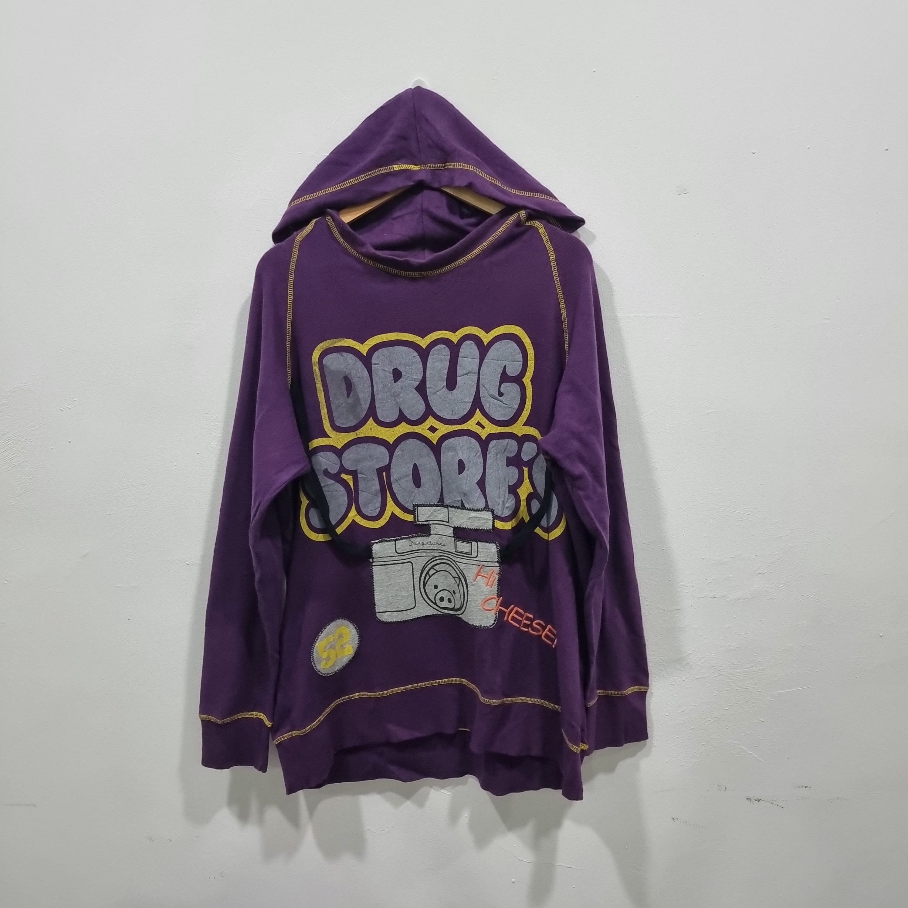 Designer × Japanese Brand × Urban Outfitters Streetwear Japanese hooded drug store Size US M / EU 48-50 / 2 - 2 Thumbnail