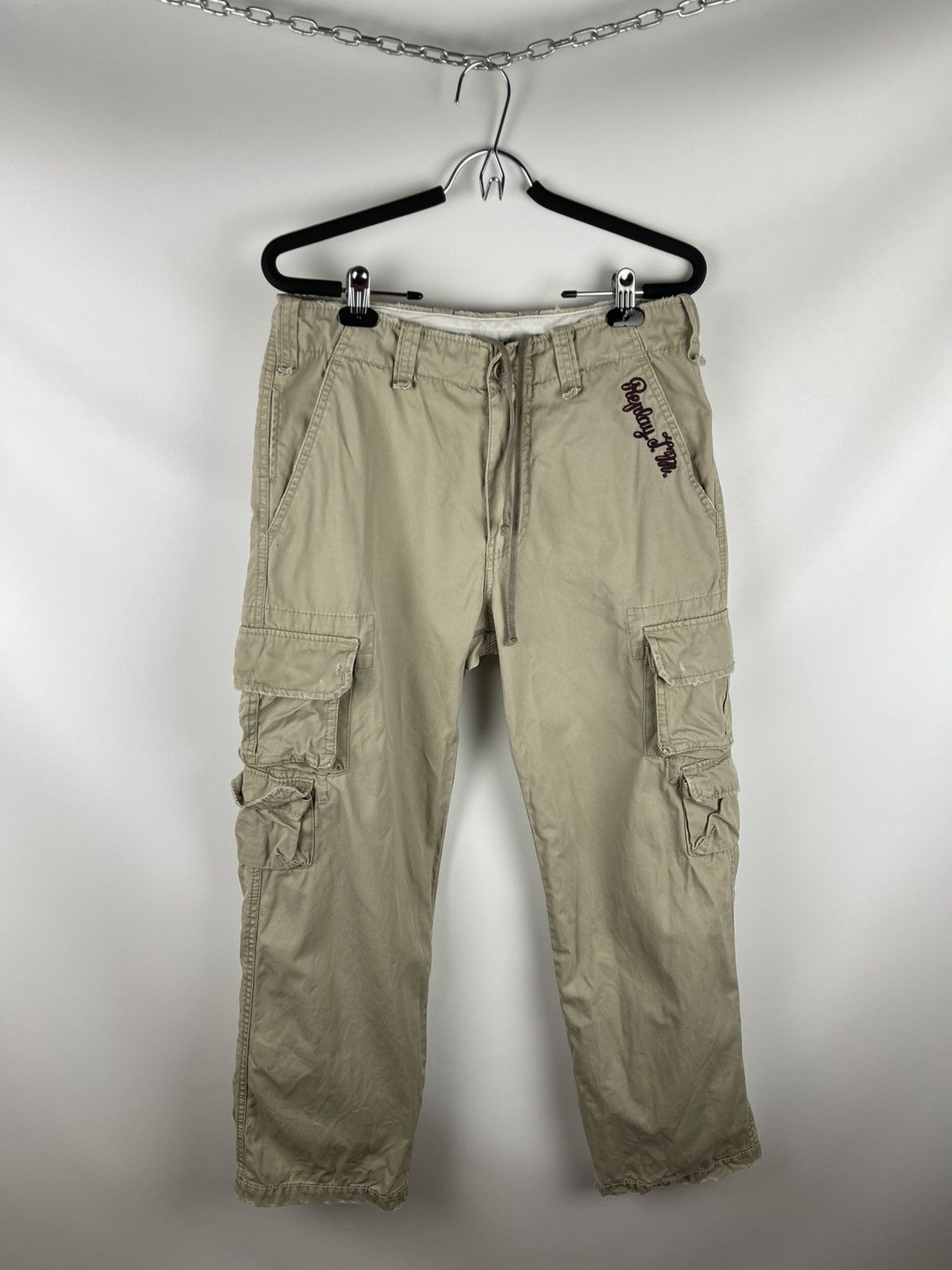 Replay Replay Hi-Tested distressed cargo pants travis Scott style Size US 29 - 1 Thumbnail