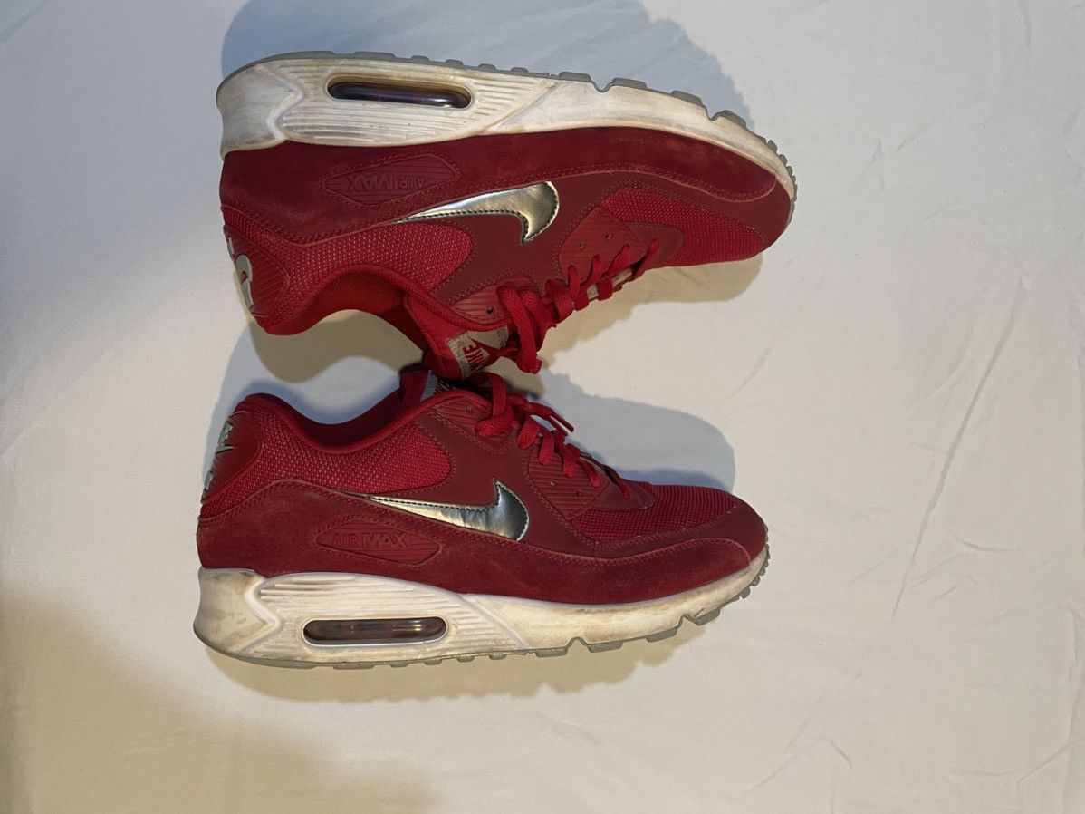 Vintage Air Max 90 Essential Gym Red 2015 Size US 11.5 / EU 44-45 - 4 Thumbnail