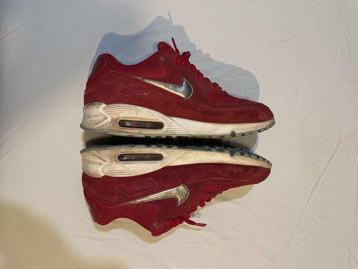 Vintage Air Max 90 Essential Gym Red 2015 Size US 11.5 / EU 44-45 - 3 Thumbnail