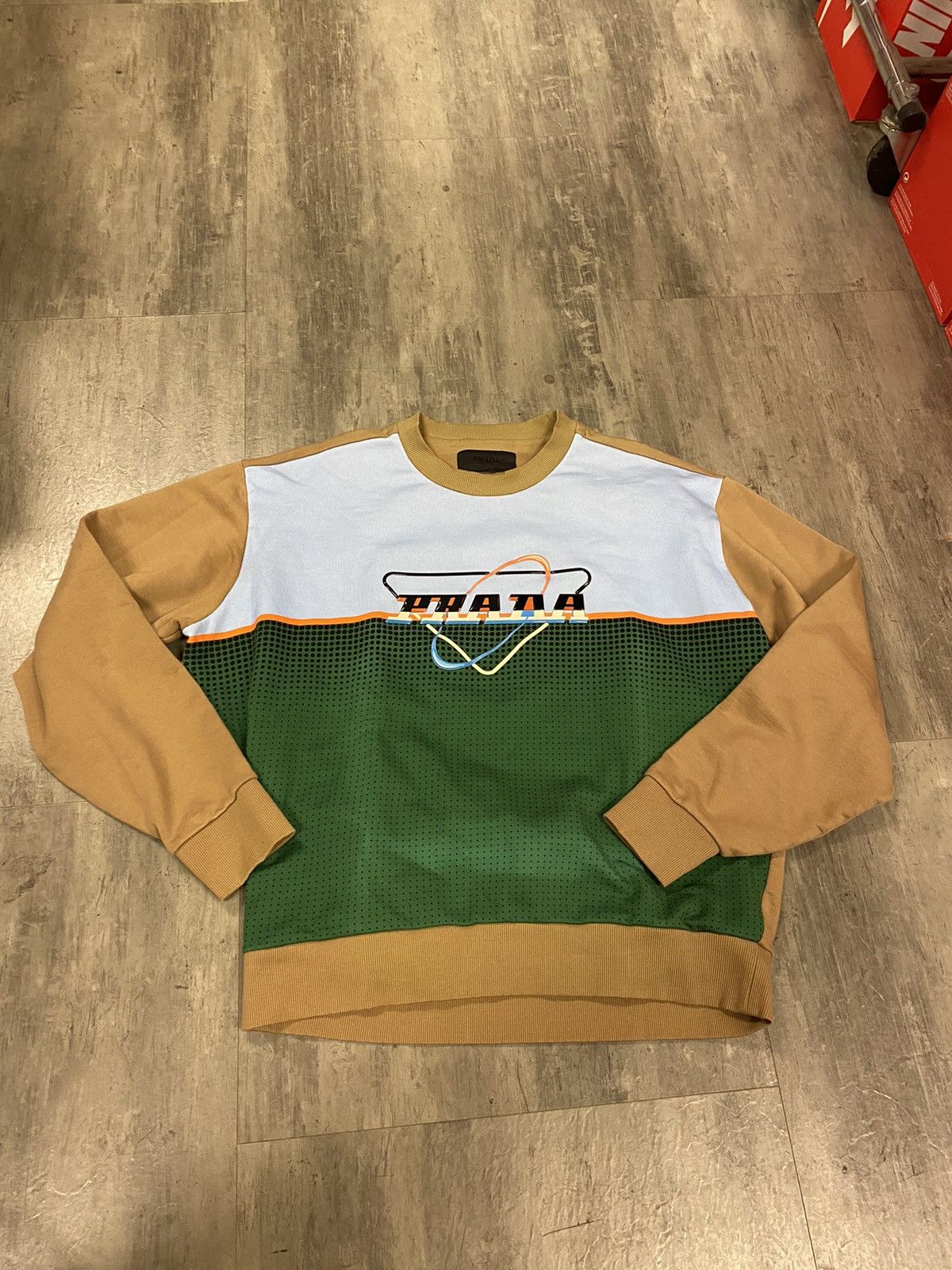 Prada men's multicolor sweater