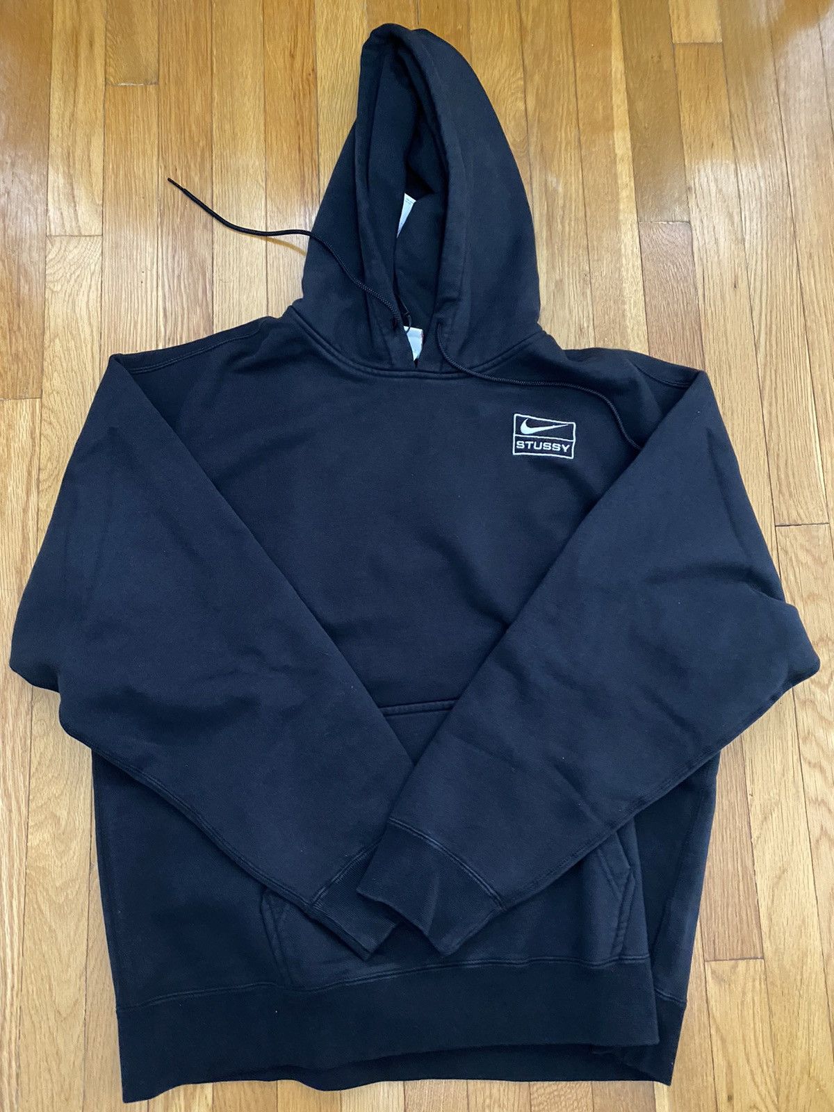 Stussy × Nike NRG Washed Hoodie L size