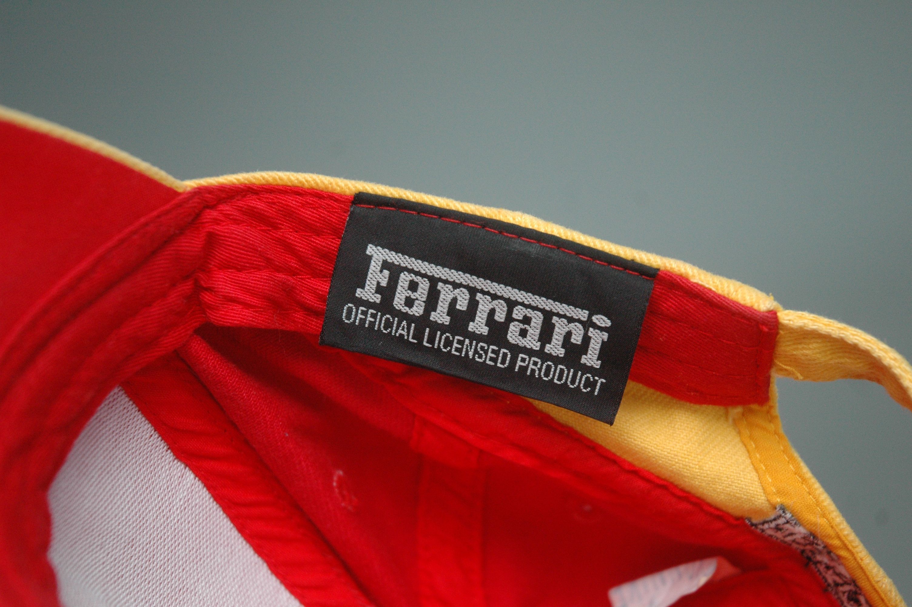 Ferrari 2001 Vintage FERRARI Formula 1 Racing Cap Size ONE SIZE - 6 Thumbnail