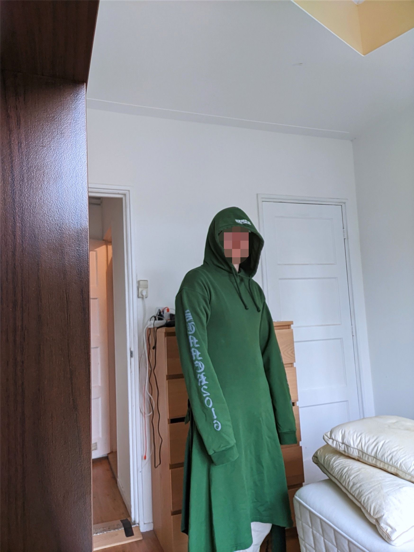 Vetements gothic hoodie cheap