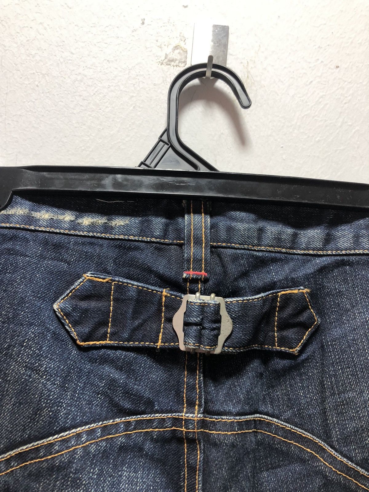 Issey Miyake × Japanese Brand SUNAOKUWAHARA Denim Pants Distressed Japan Issey Size US 31 - 11 Thumbnail