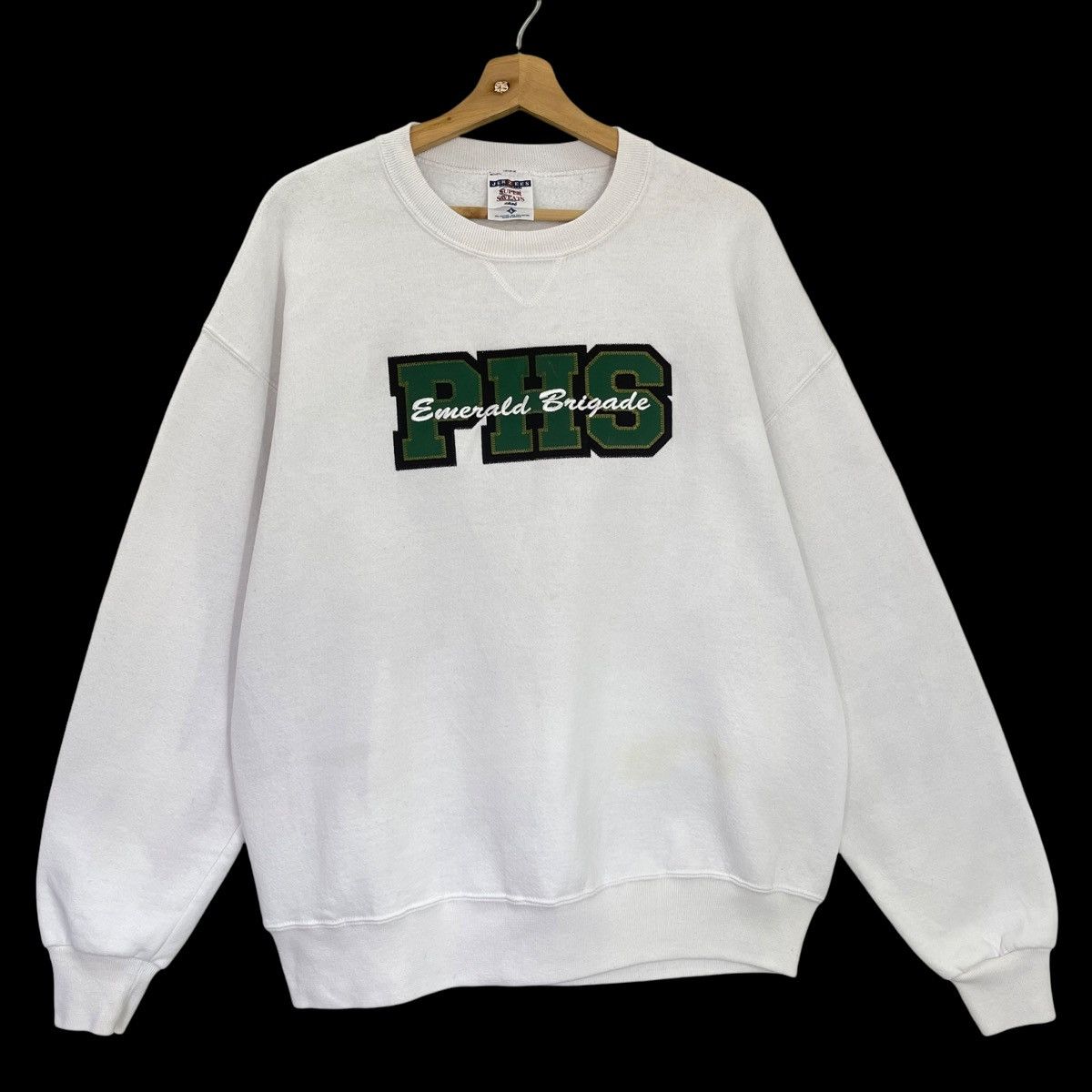 90s Poway High School Emerald Brigade Crewneck Sweatshirt