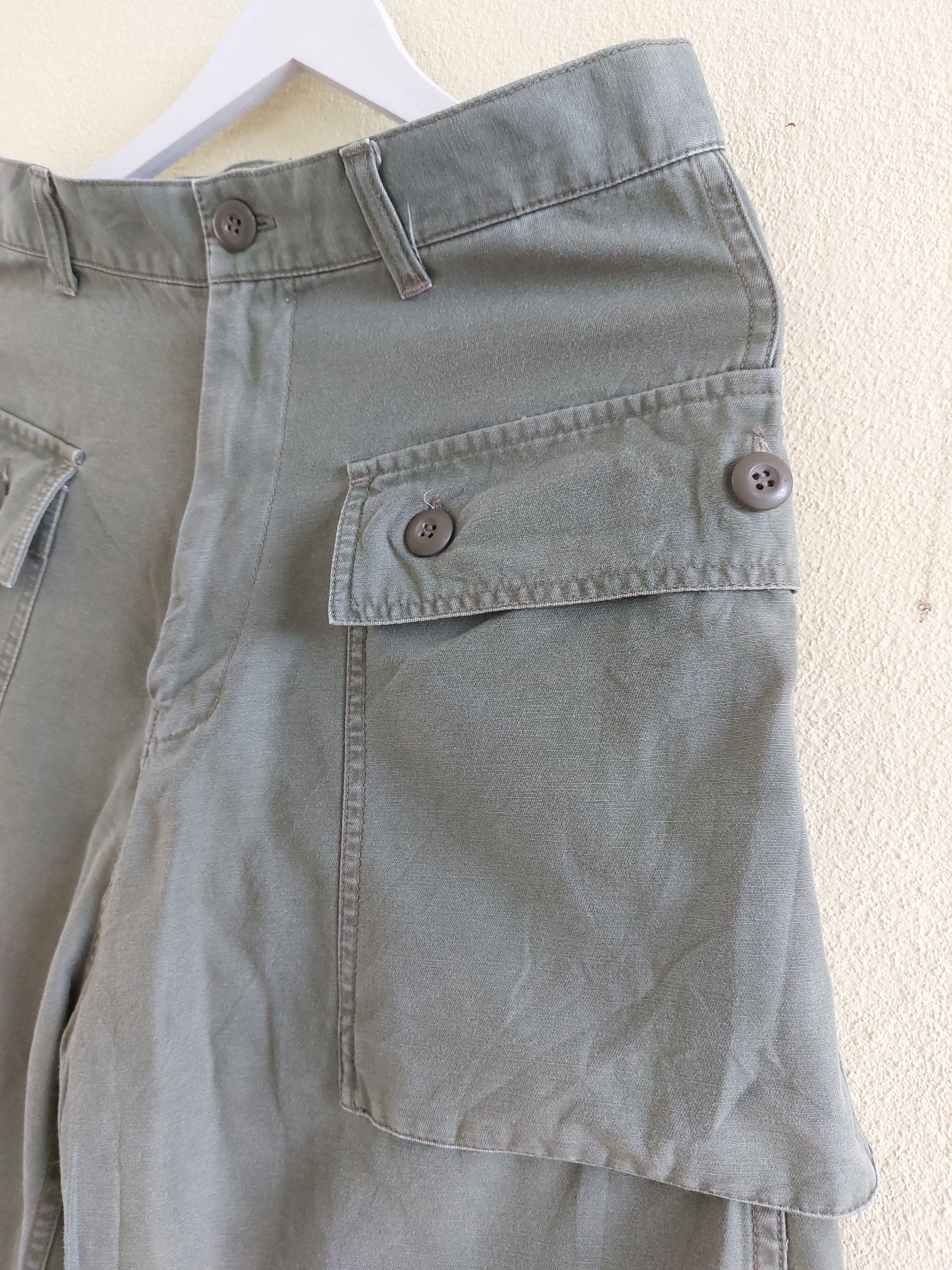 Japanese Brand LIFE GUARD styled army monkey short pants Size US 32 / EU 48 - 8 Thumbnail