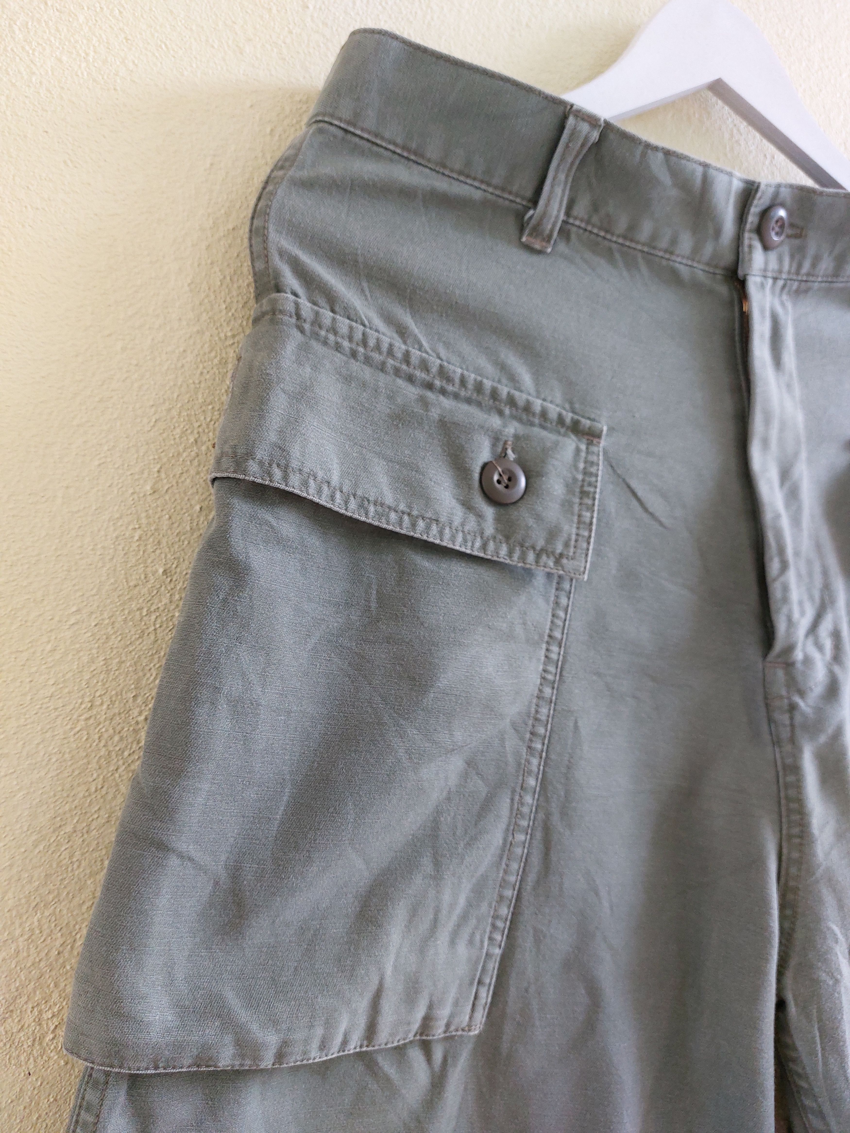 Japanese Brand LIFE GUARD styled army monkey short pants Size US 32 / EU 48 - 7 Thumbnail