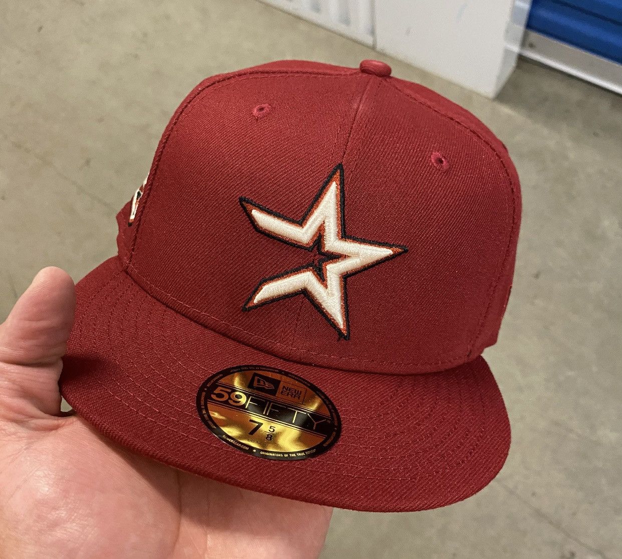 New Era Houston Astros Brick Red 20 Years Fitted Hat 7 1/2 | Grailed