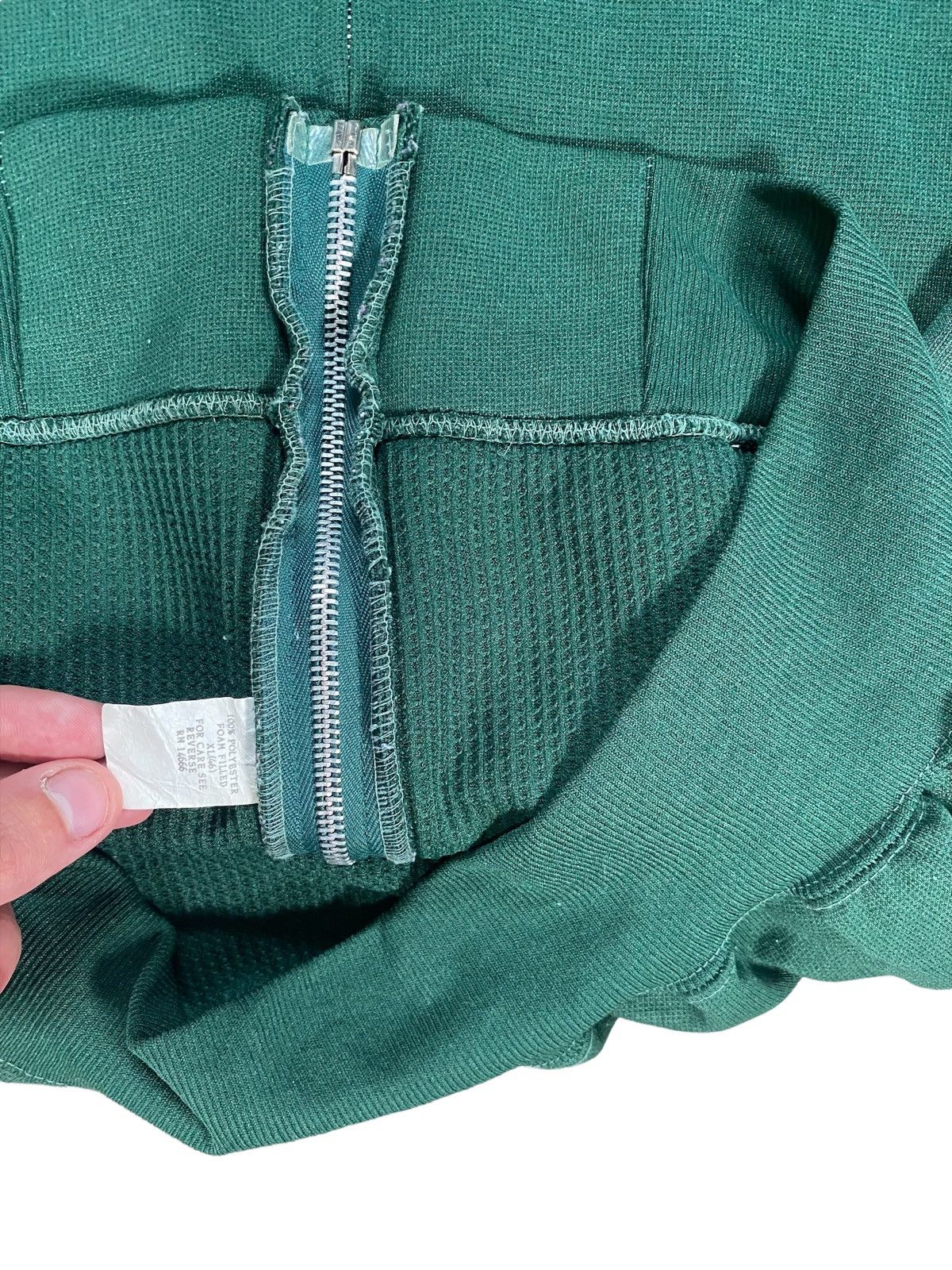 Champion Vintage 80s Green Full Zip Hoodie Size US L / EU 52-54 / 3 - 4 Thumbnail