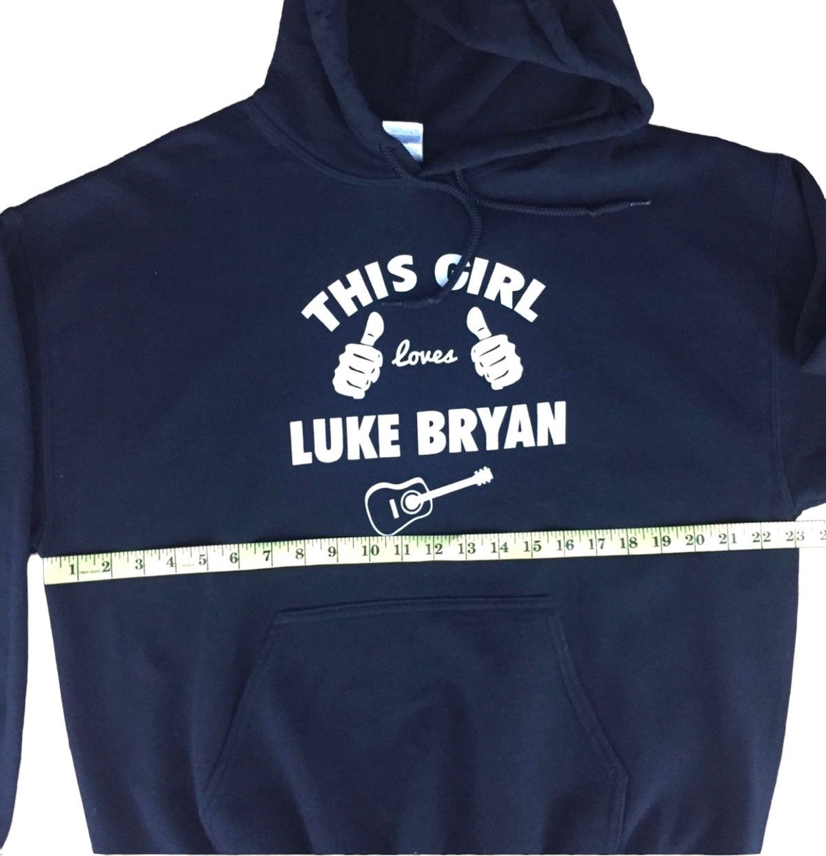 Band Tees Vintage Gildan Luke Bryan This Girl Spellout Hoodie Size US L / EU 52-54 / 3 - 4 Thumbnail