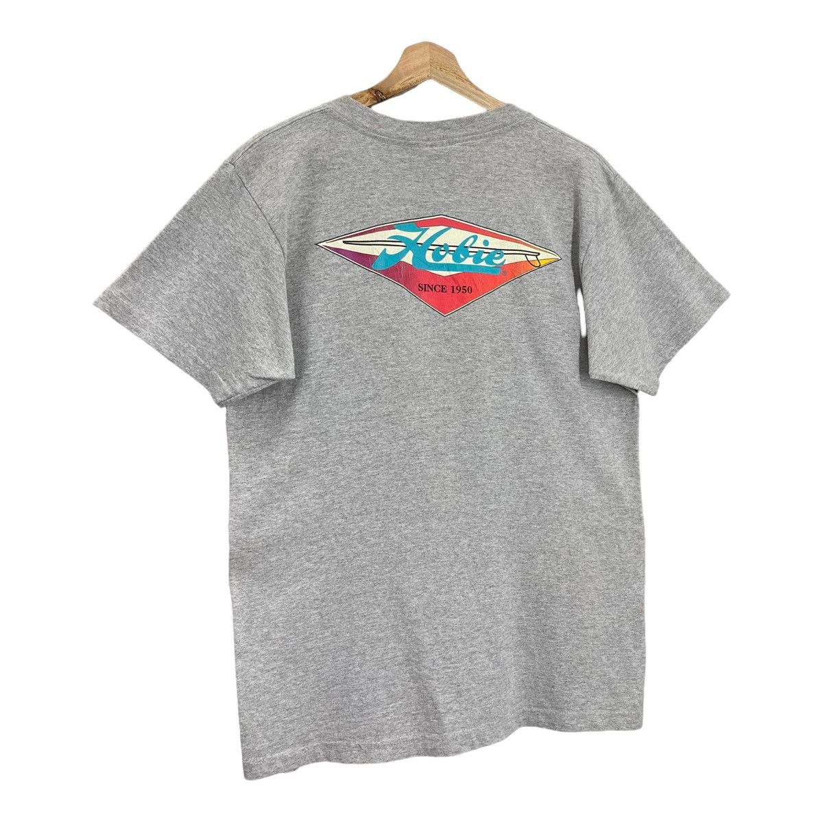 Vintage Vintage Hobie Surf Big Logo Crewneck T-Shirt Size M Size US M / EU 48-50 / 2 - 2 Thumbnail
